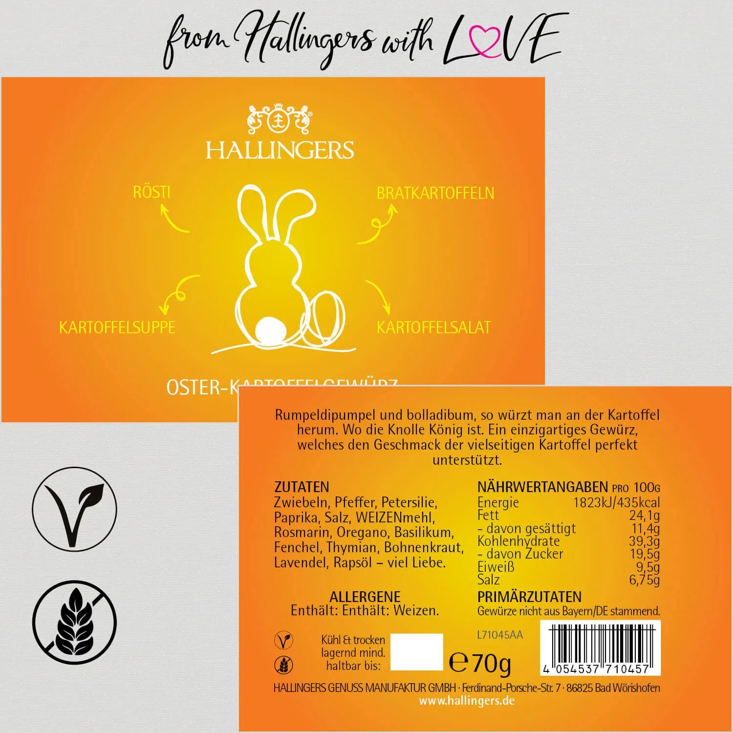 Oster Kartoffelgewürz (Gewürzmischung)