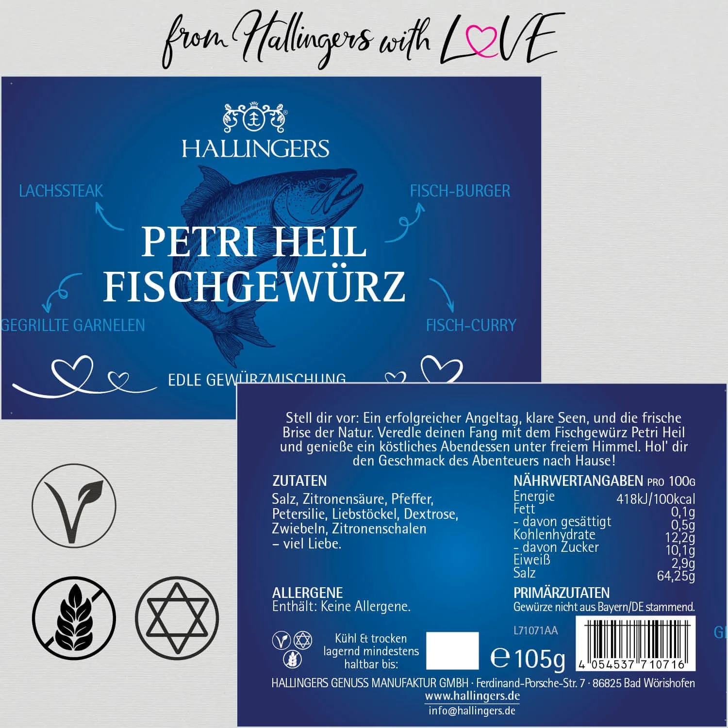 Petri Heil Fischgewürz (Gewürzmischung)