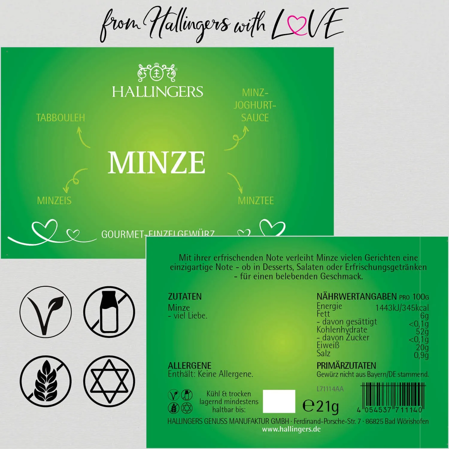 Minze (Einzelgewürz)