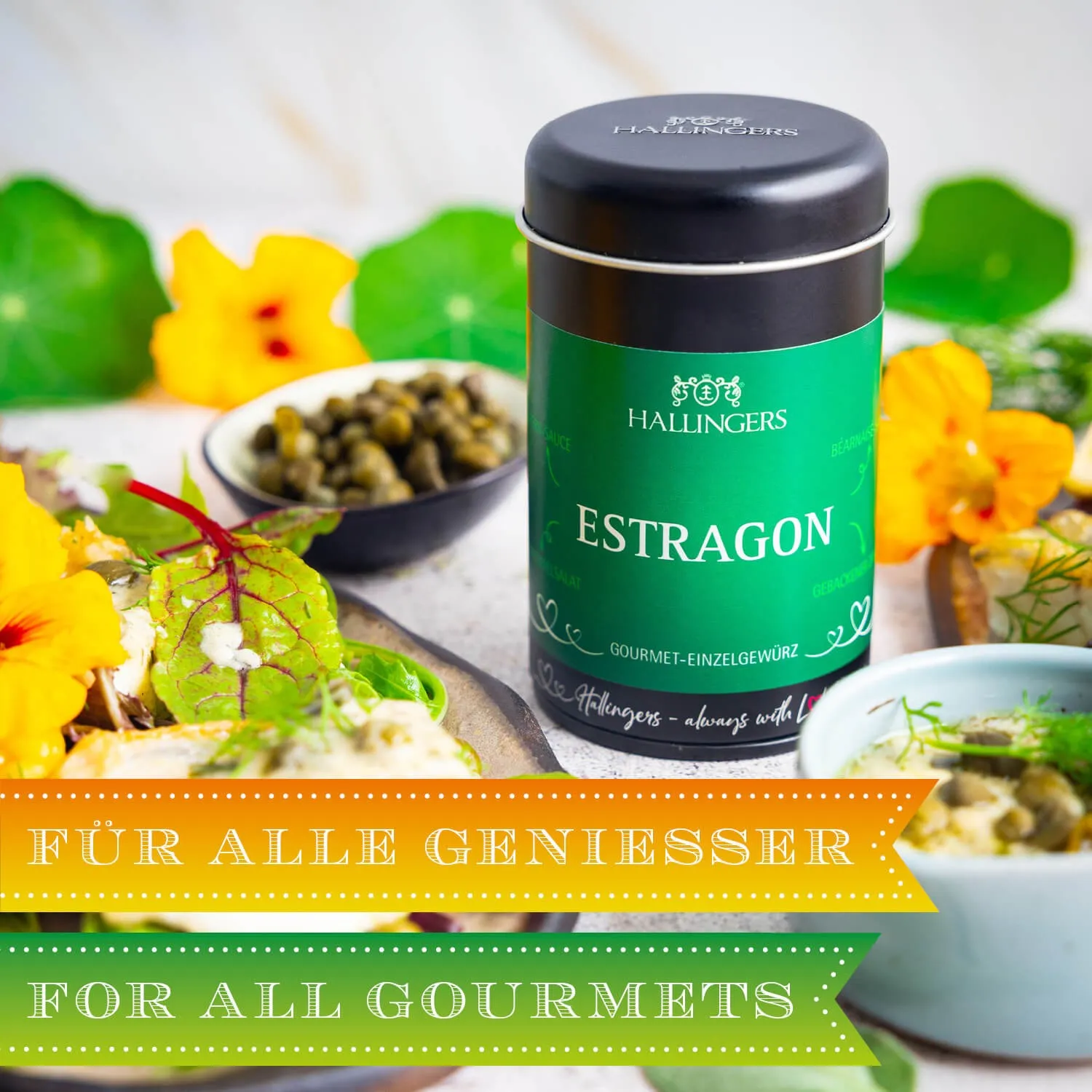 Die Verpackungsdesigns von Hallingers sind international ausgezeichnet (u.a. Red Dot Design Award, German Design Award Special Mention)