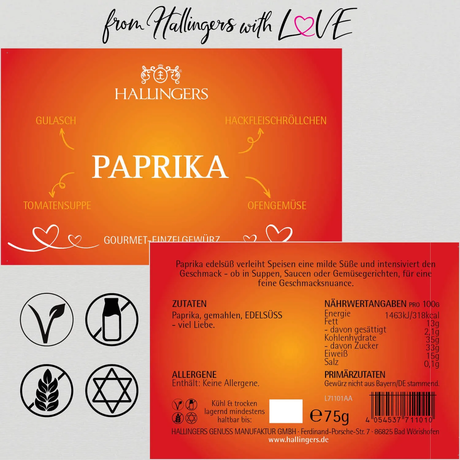 Paprika (Einzelgewürz)