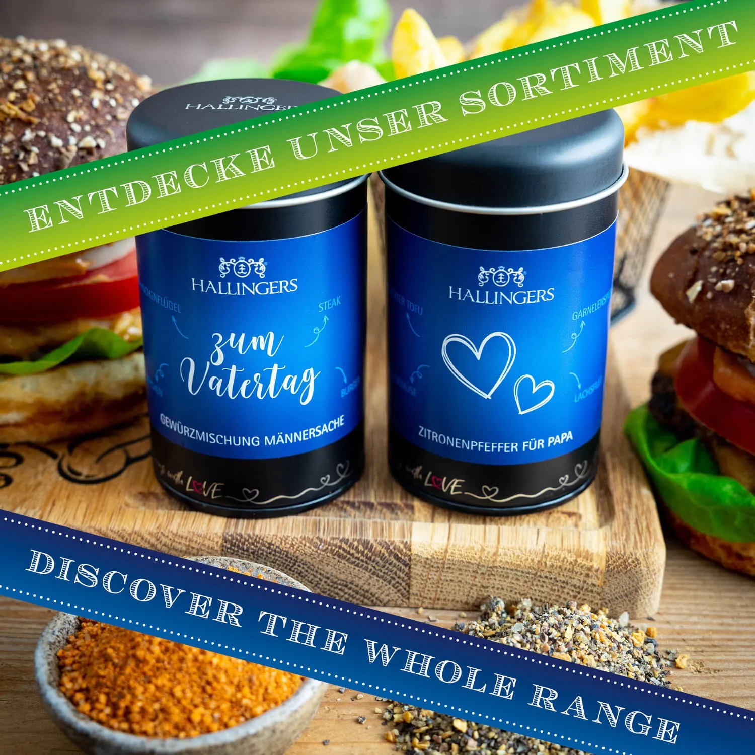 Top-Geschenk für alle Feinschmecker und Gourmets, für Kochfans und solche, die es werden wollen! Hochwertig und natürlich, da freut sich jeder Papa!