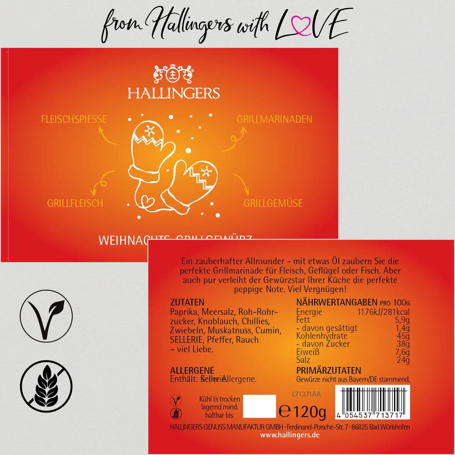 Weihnachts Grillgewürz (Gewürzmischung)