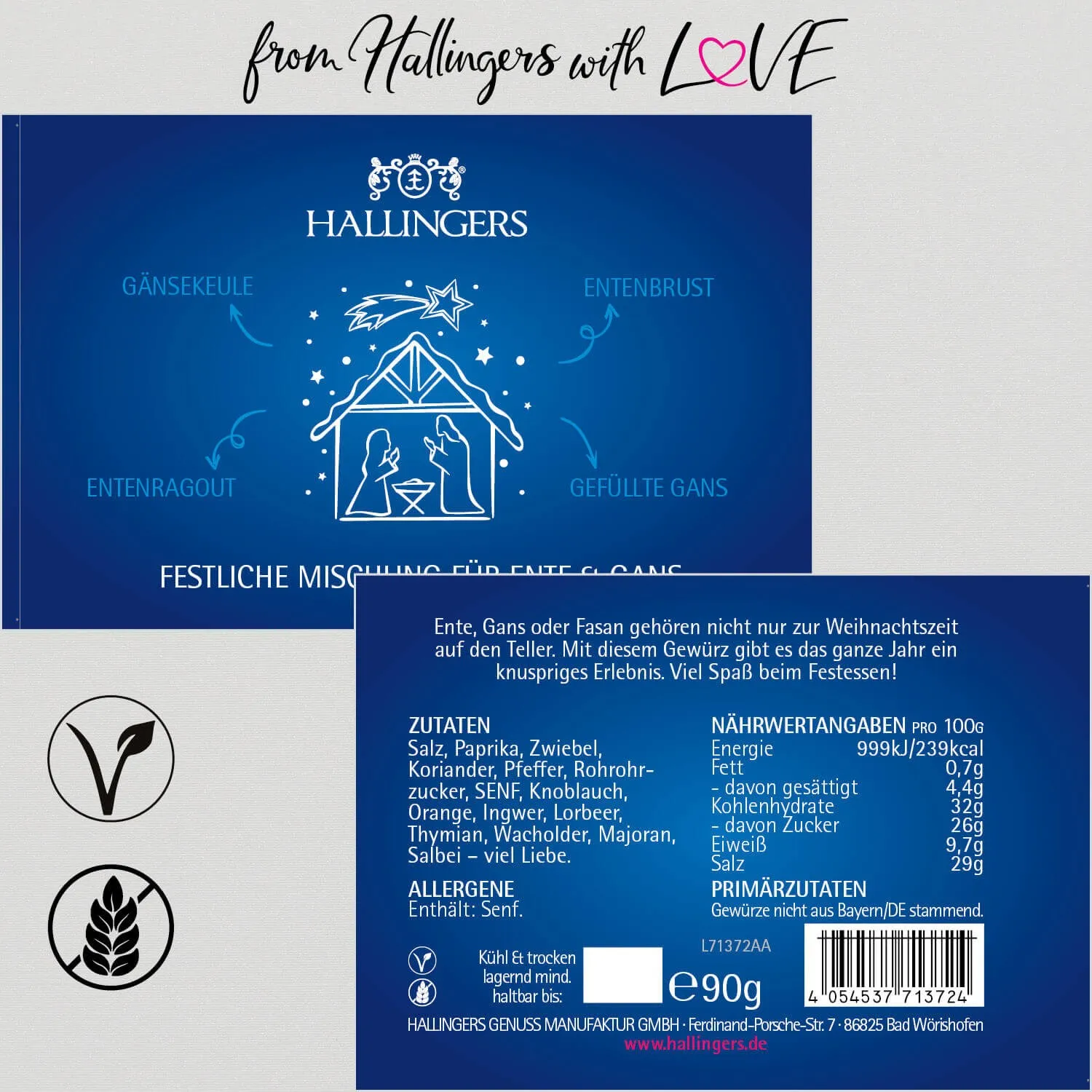 Festliches Gewürz für Ente & Gans (Gewürzmischung)