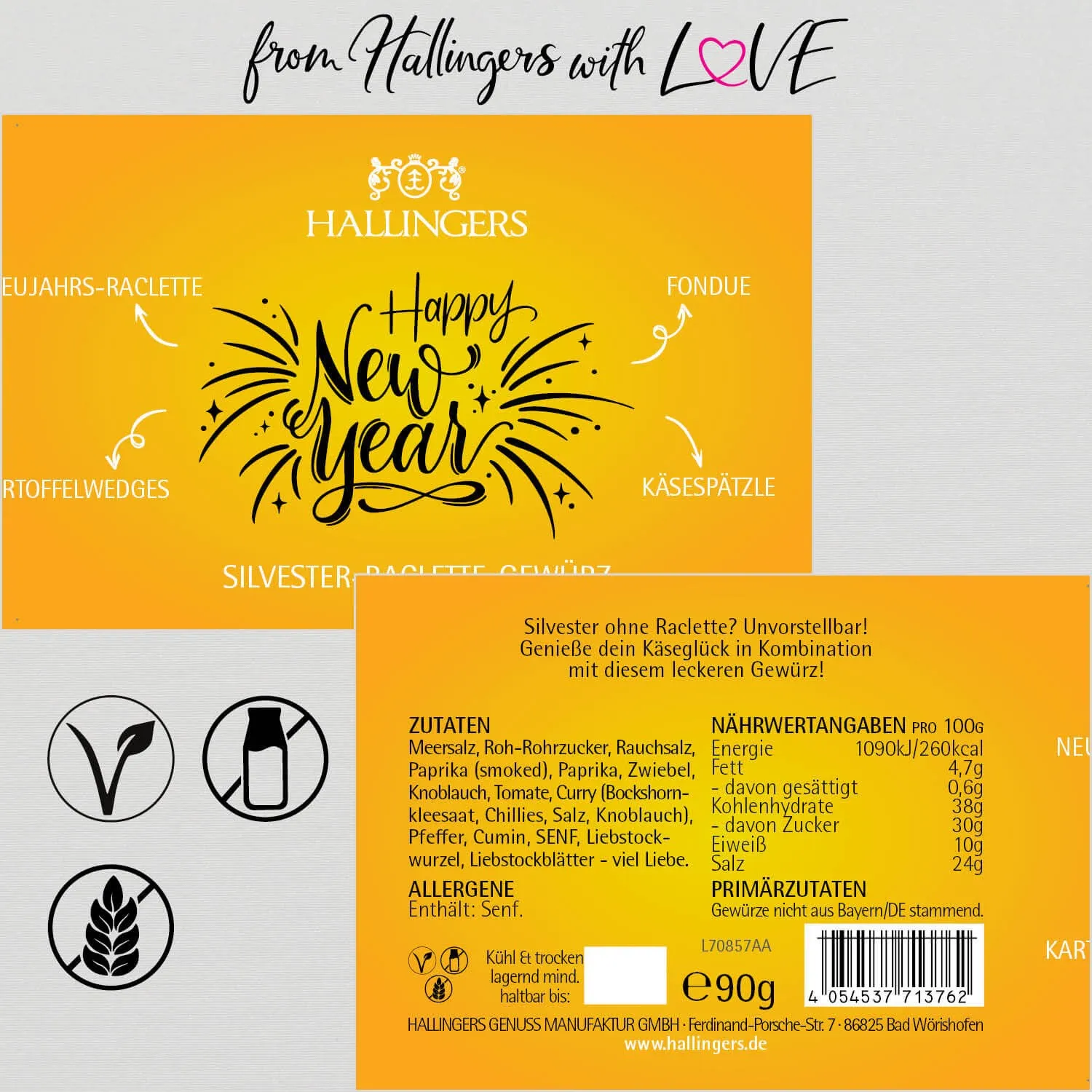 Silvester Raclette Gewürz (Gewürzmischung)