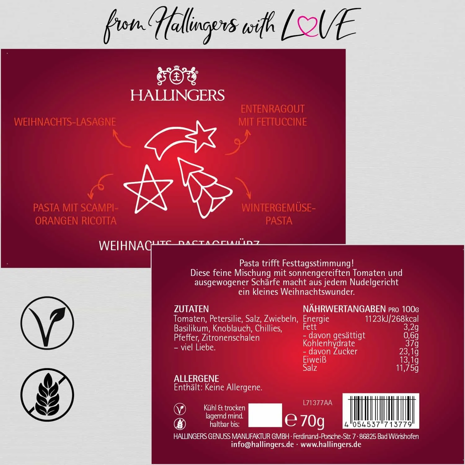 Weihnachts-Pastagewürz (Gewürzmischung)