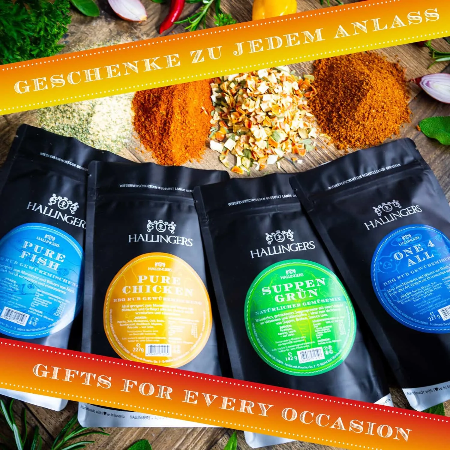 Mit Liebe von Hand verpackt