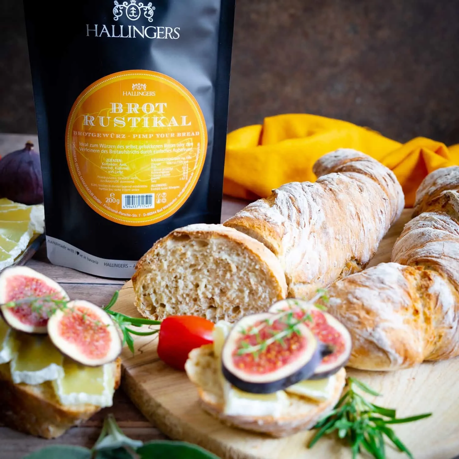 Feinste Gourmet-Gewürzmischung zu Weihnachten von Hallingers - in der edlen Aromadose luftdicht lange haltbar