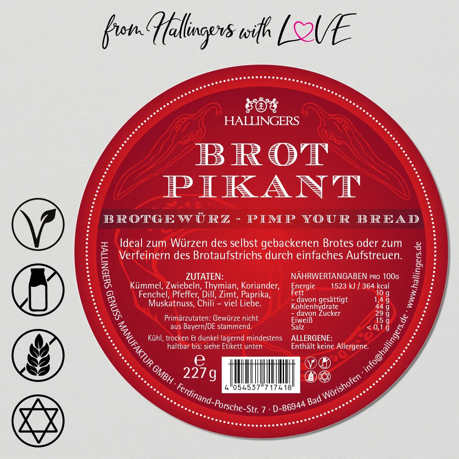 Brot Pikant (Gewürzmischung)