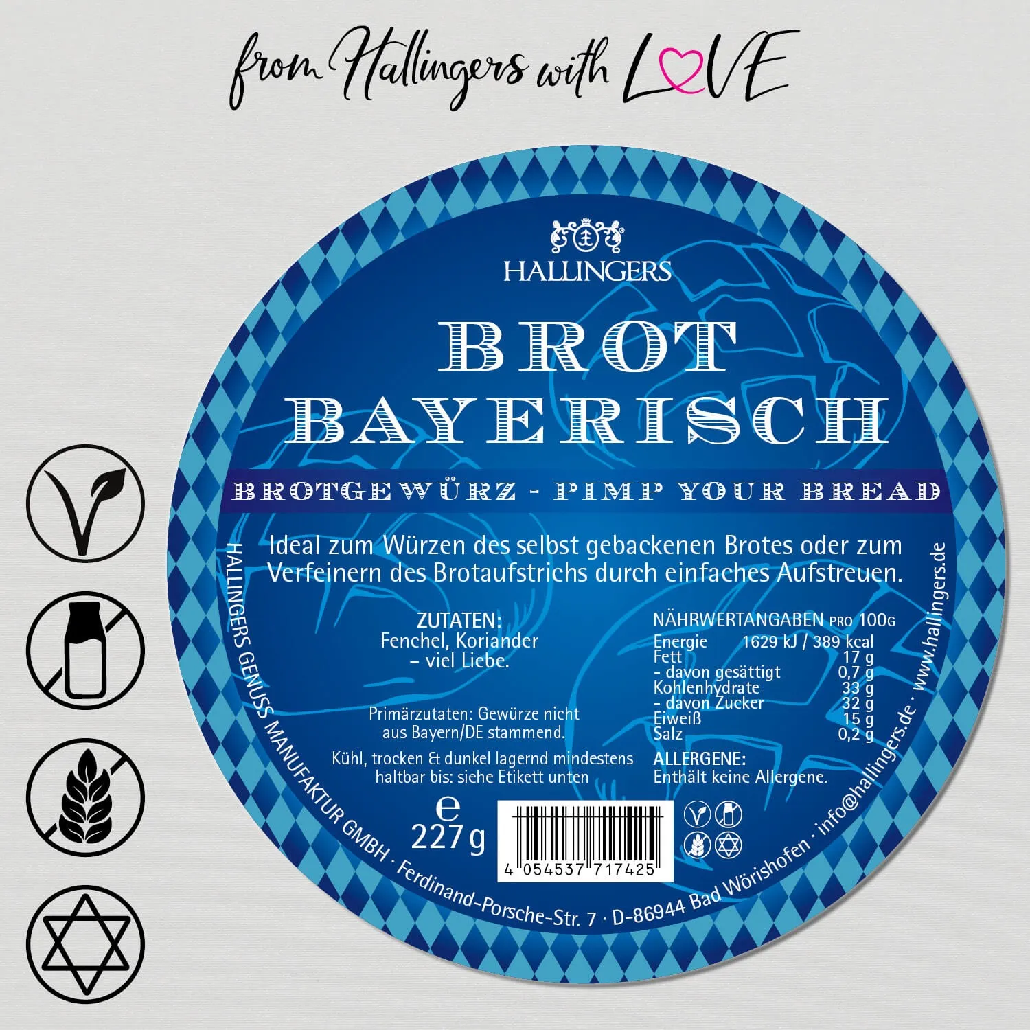 Brot Bayerisch (Gewürzmischung)