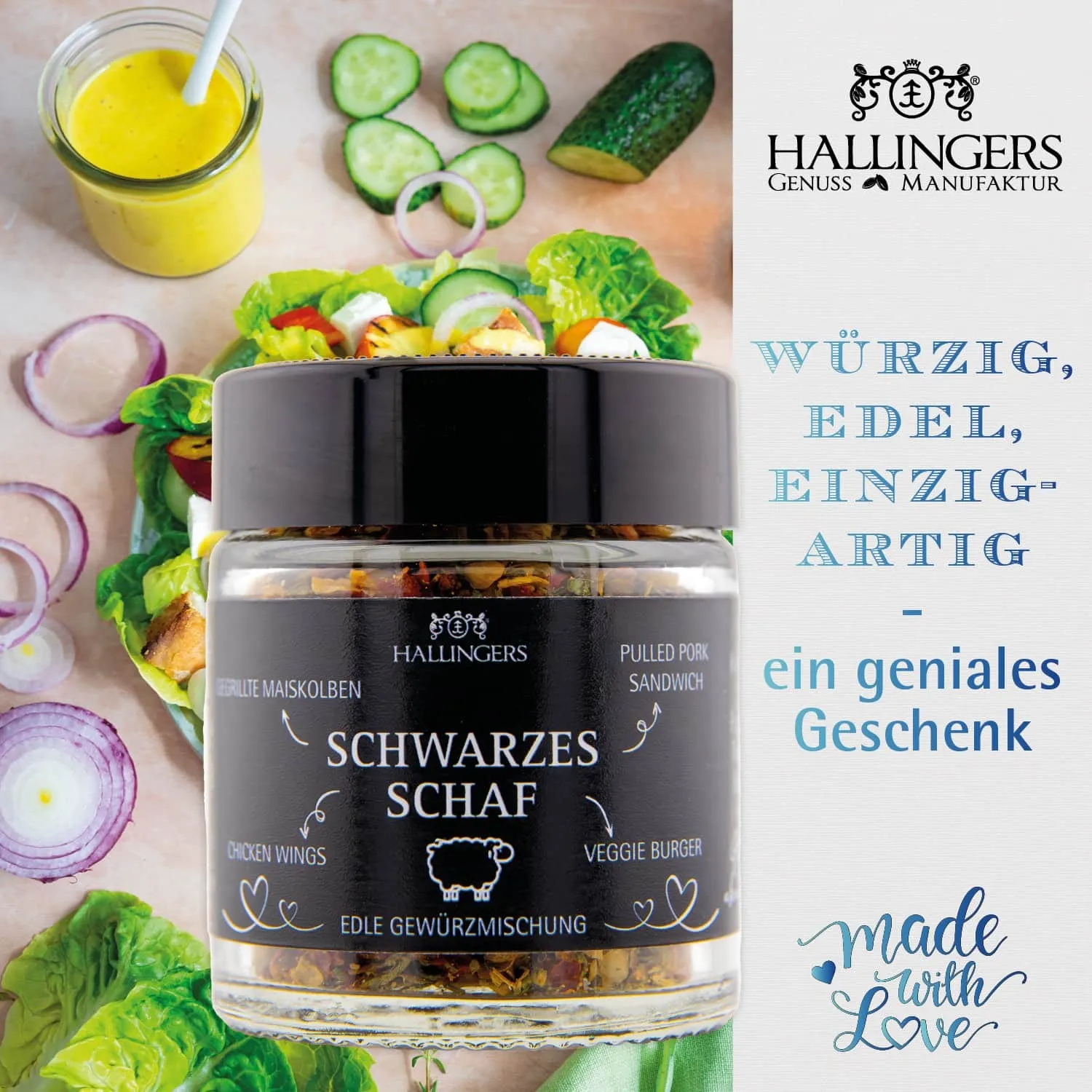 Die perfekte Gewürz-Auswahl für vegane Feinschmecker.