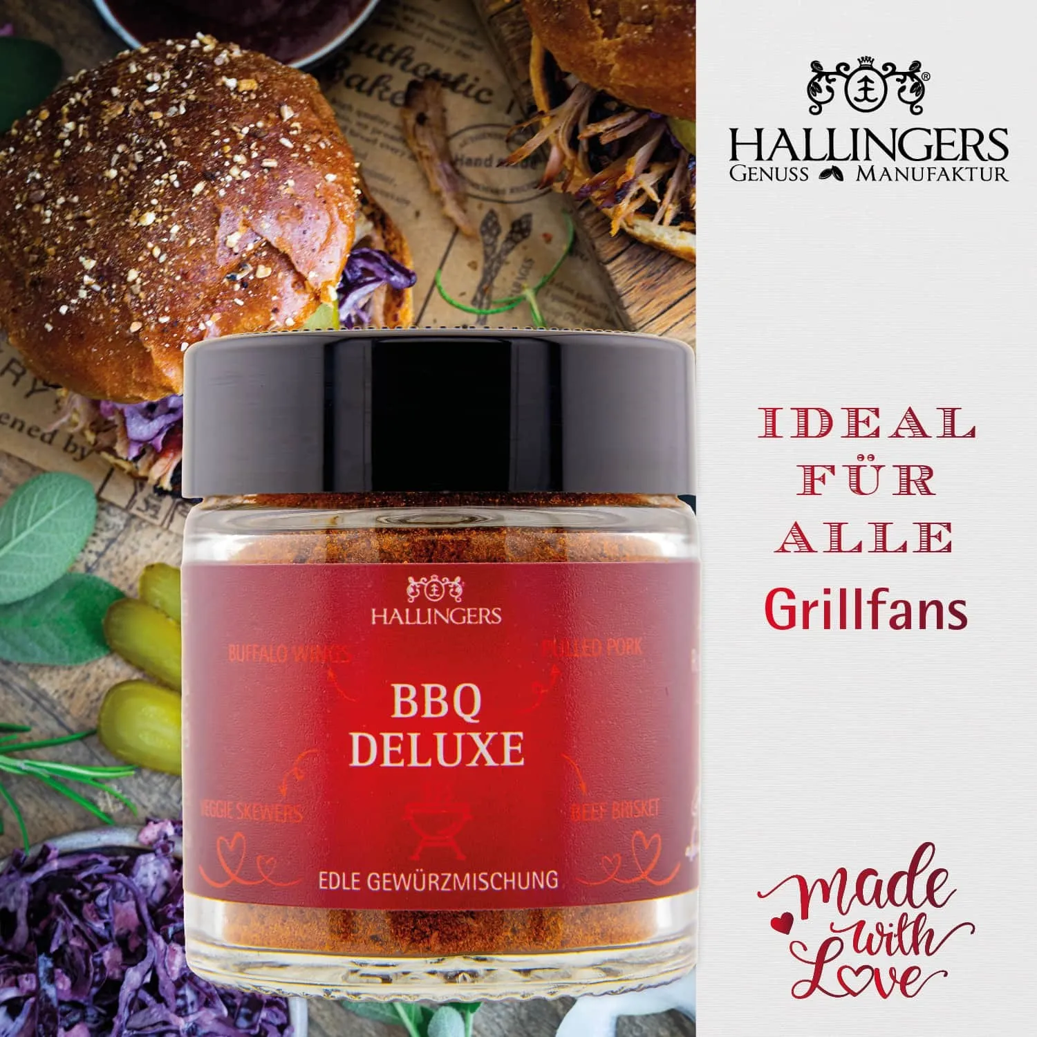 Geschenkidee für Genießer & Grillfans.