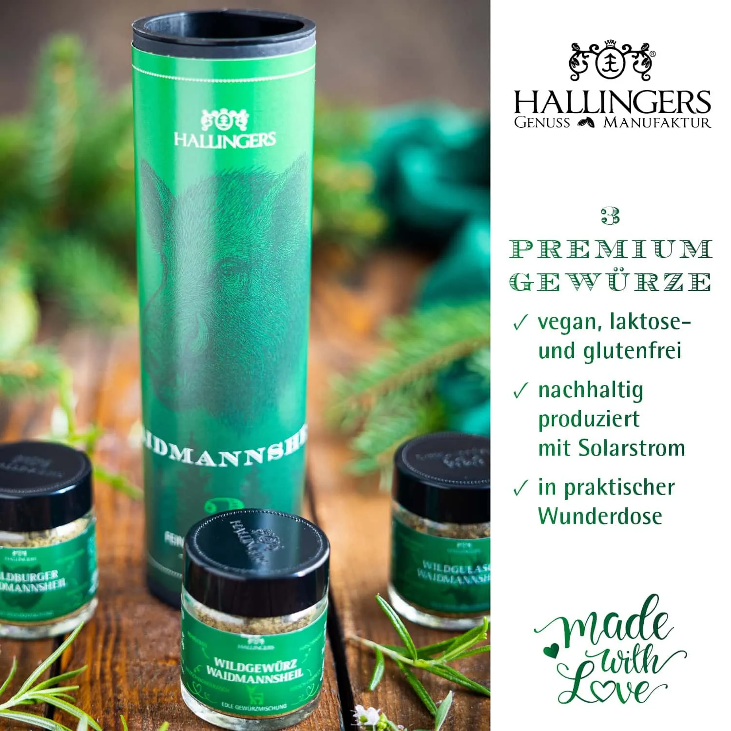 GEWÜRZ SET IN DER GESCHENK-DOSE - 3 Gewürze aus aller Welt als exklusives Gourmet-Probierset, stilvoll verpackt in einer hochwertigen Geschenk-Dose. Die besondere Geschenkidee für Feinschmecker, Hobbyköche & genussvolle Momente