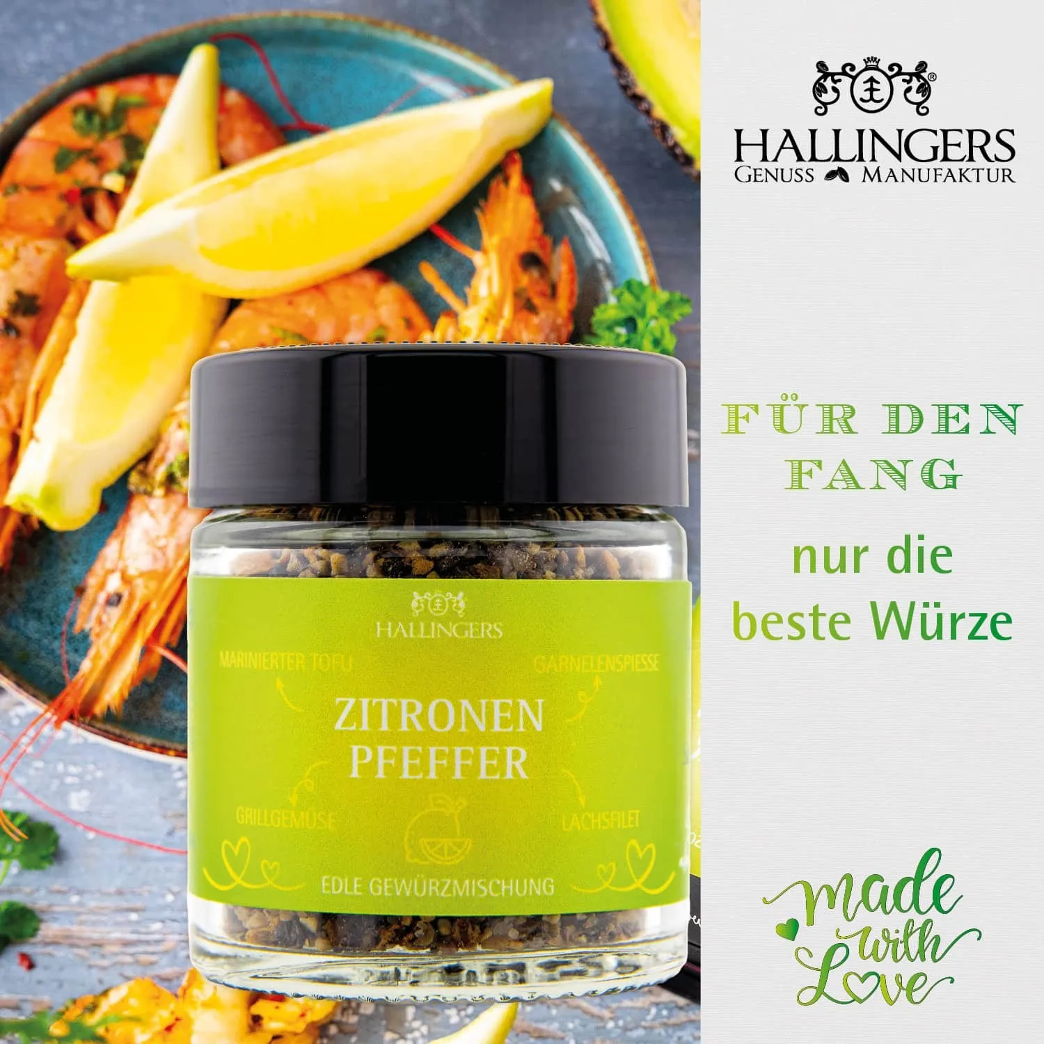 Für alle, die den Fang des Tages auch würdig veredeln möchten.