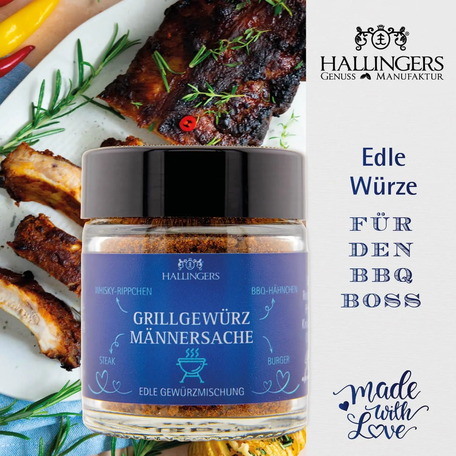 Für echte Grill-Meister und alle, die es werden wollen.