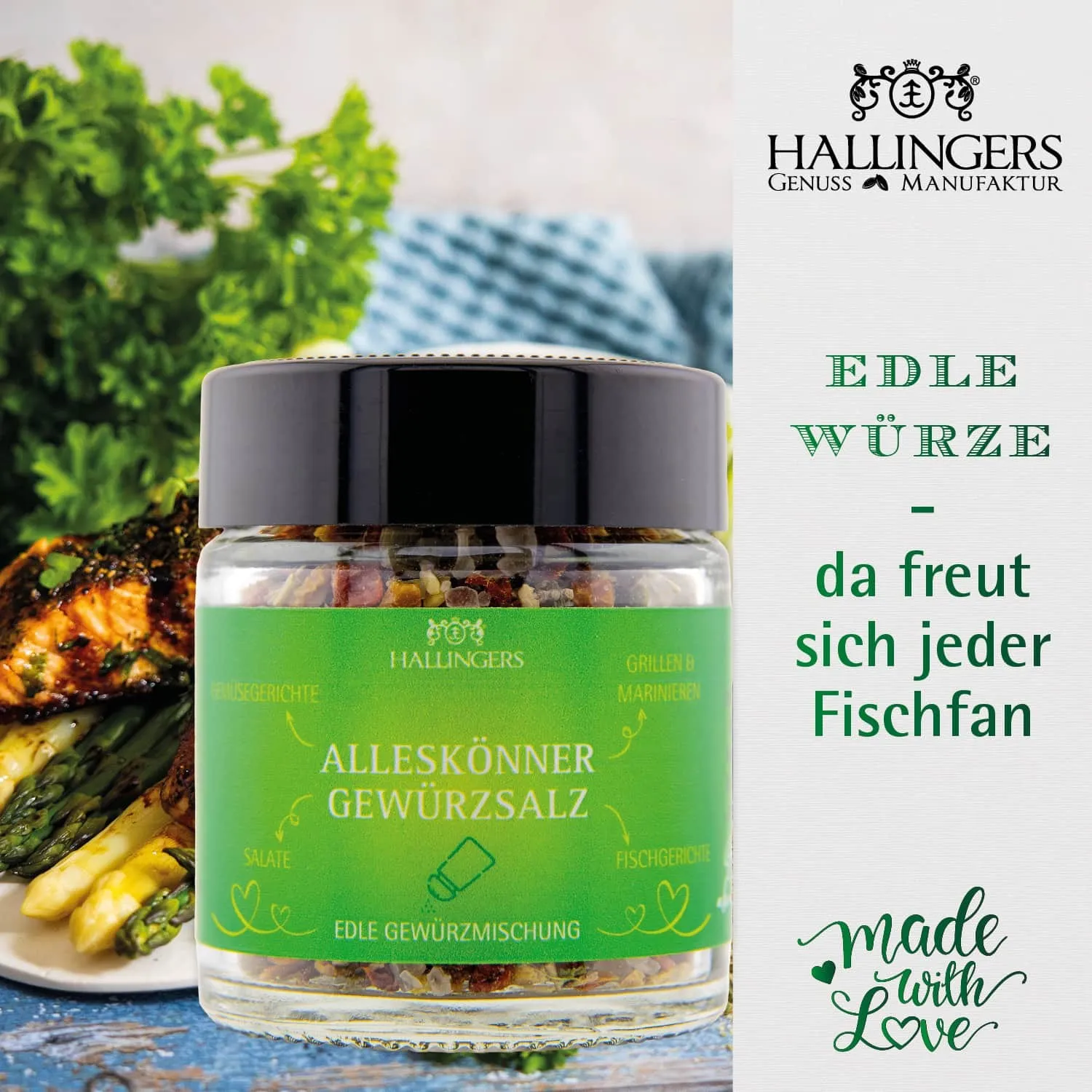 Für leichte Küche mit viel Charakter.