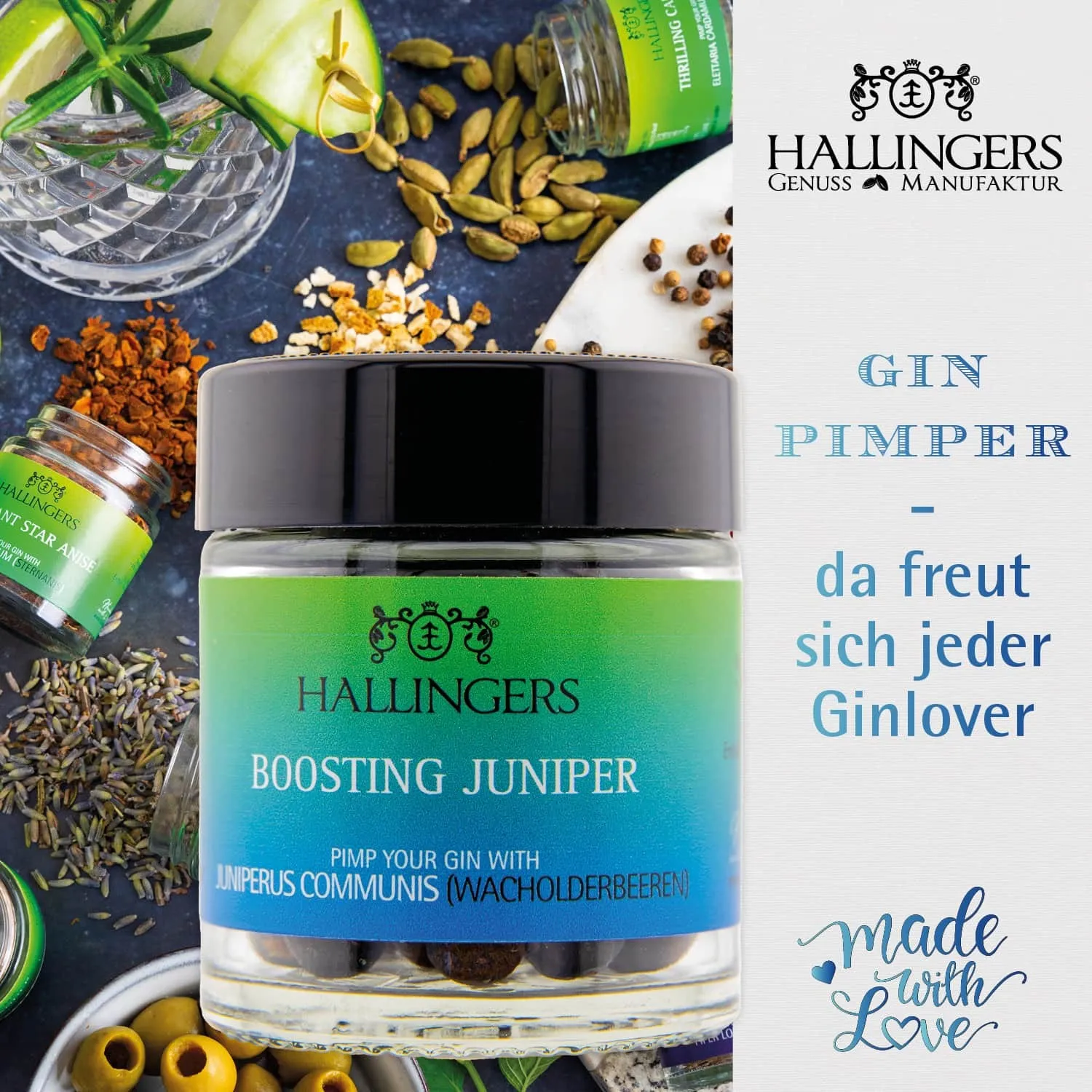 Stilvoll verpackt  für Genießer mit Anspruch.