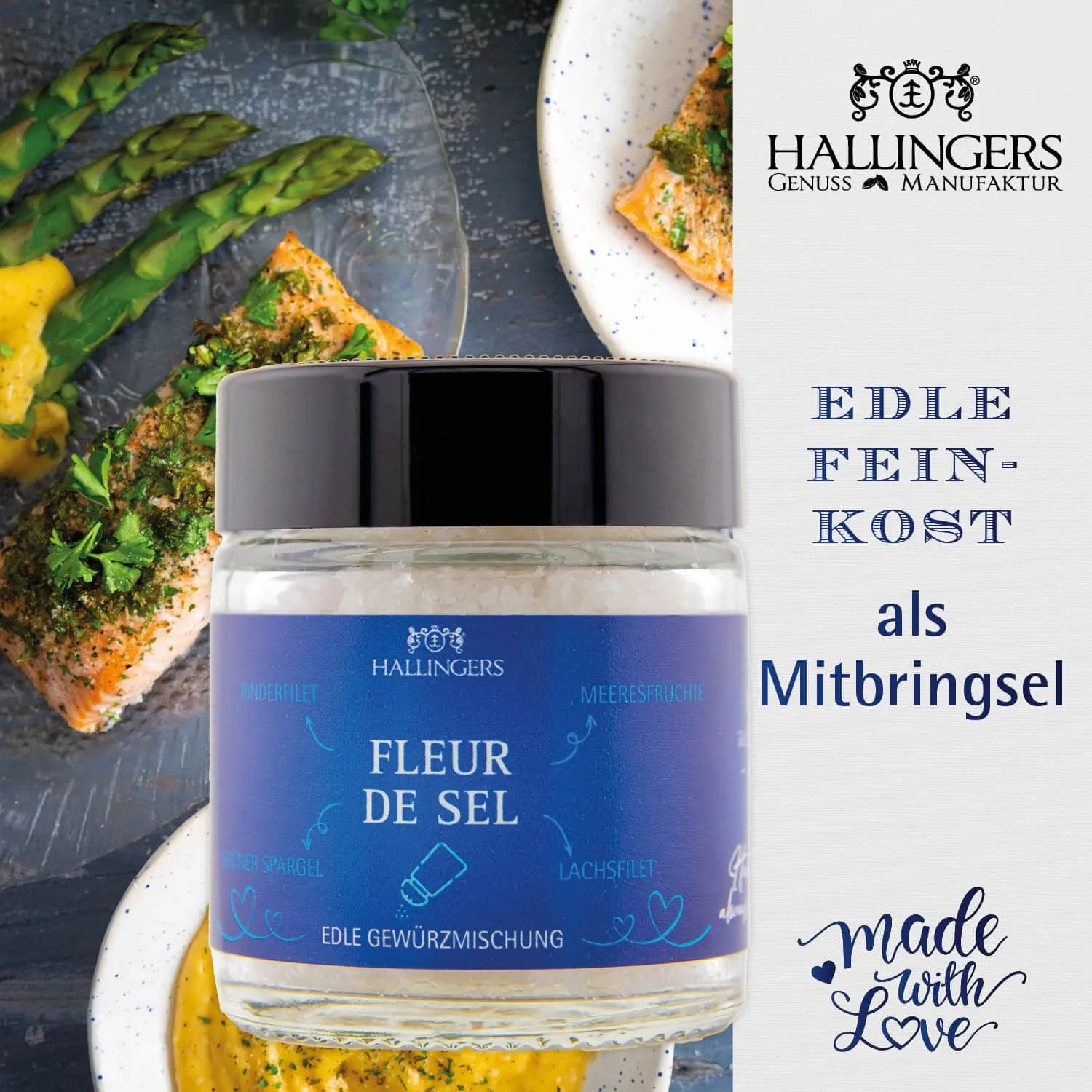 Wenn Worte nicht reichen, sagt man es eben mit Geschmack.