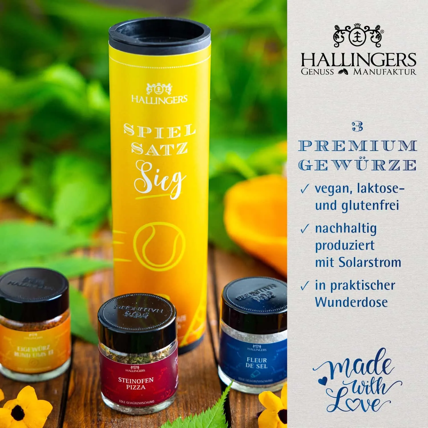 GEWÜRZ SET IN DER GESCHENK-DOSE - 3 Gewürze aus aller Welt als exklusives Gourmet-Probierset, stilvoll verpackt in einer hochwertigen Geschenk-Dose. Die besondere Geschenkidee für Feinschmecker, Hobbyköche & genussvolle Momente