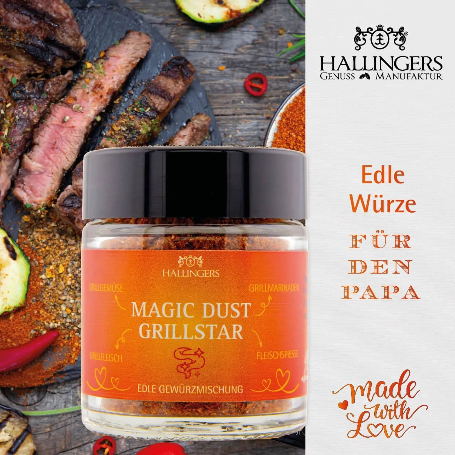 Stark, würzig, ehrlich  wie Papa selbst.