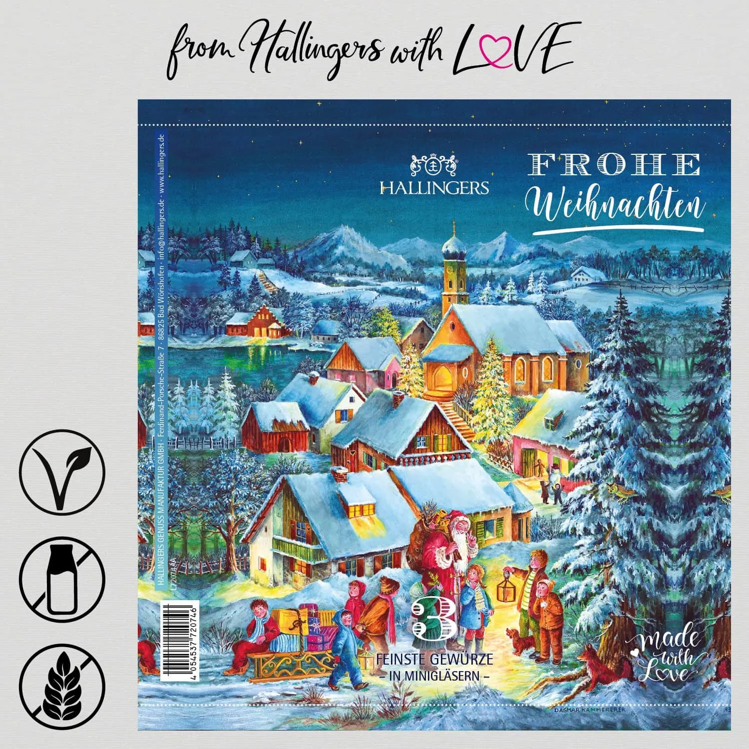 Frohe Weihnachten (3 Winter-Gewürze im Glas)