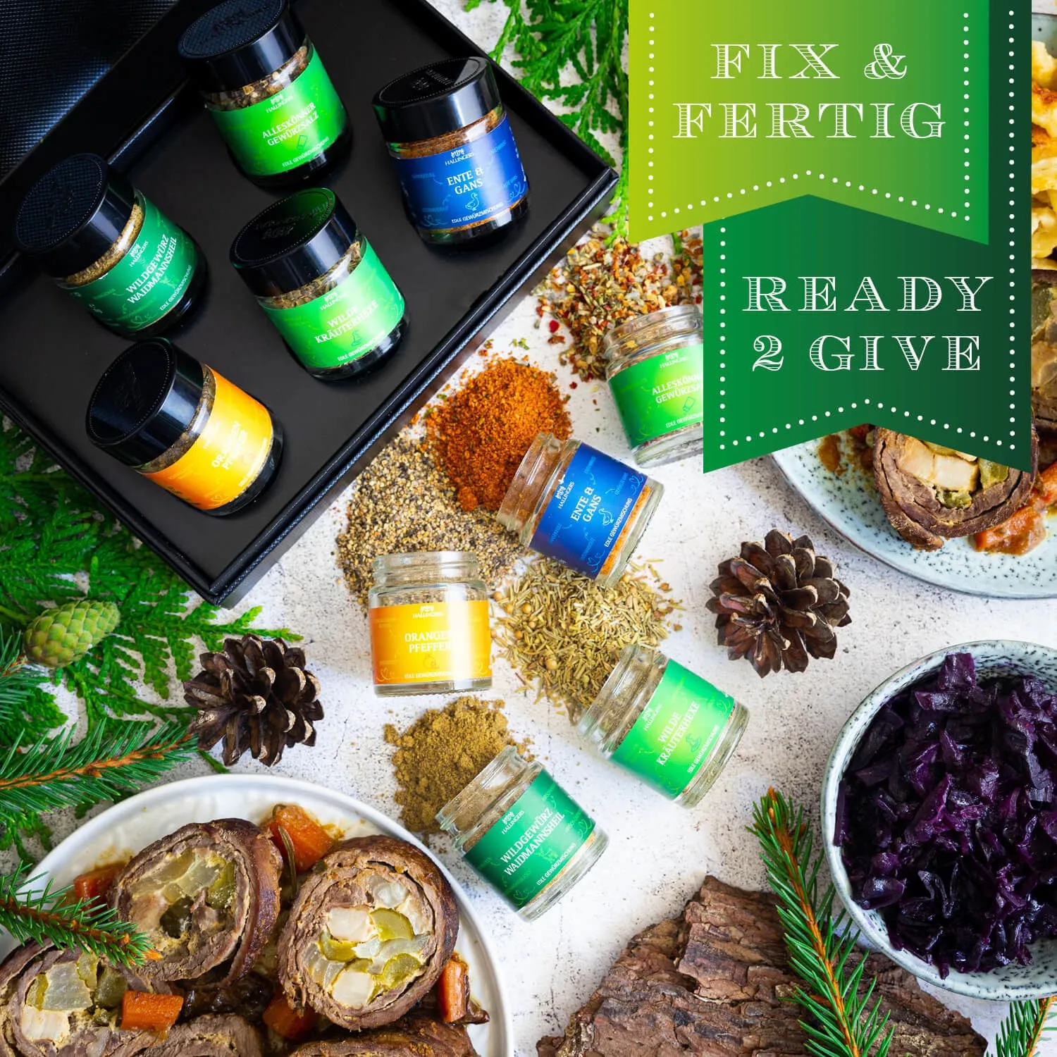 Die Verpackungsdesigns von Hallingers sind international ausgezeichnet (u.a. Red Dot Design Award, German Design Award Special Mention).