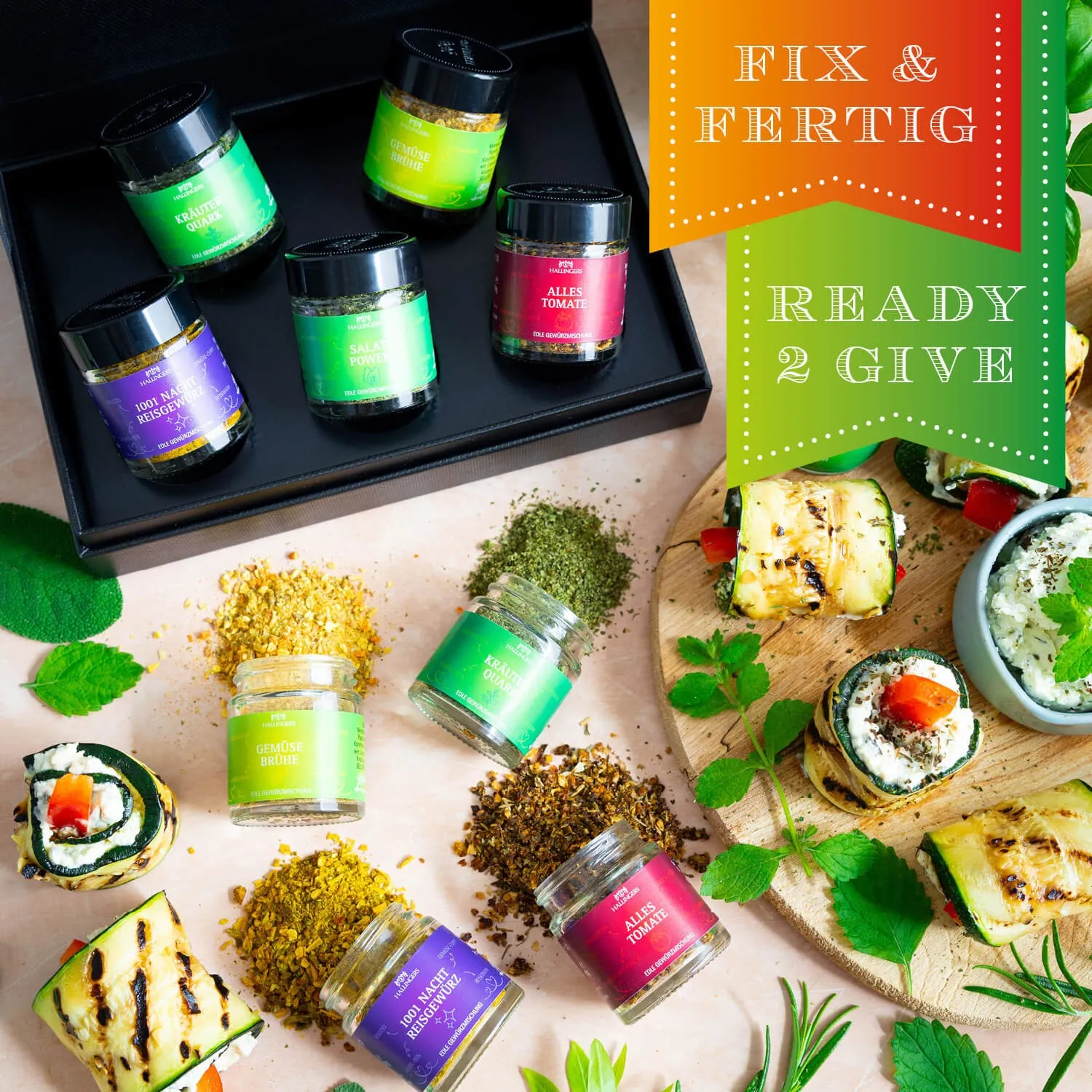 Die Verpackungsdesigns von Hallingers sind international ausgezeichnet (u.a. Red Dot Design Award, German Design Award Special Mention).