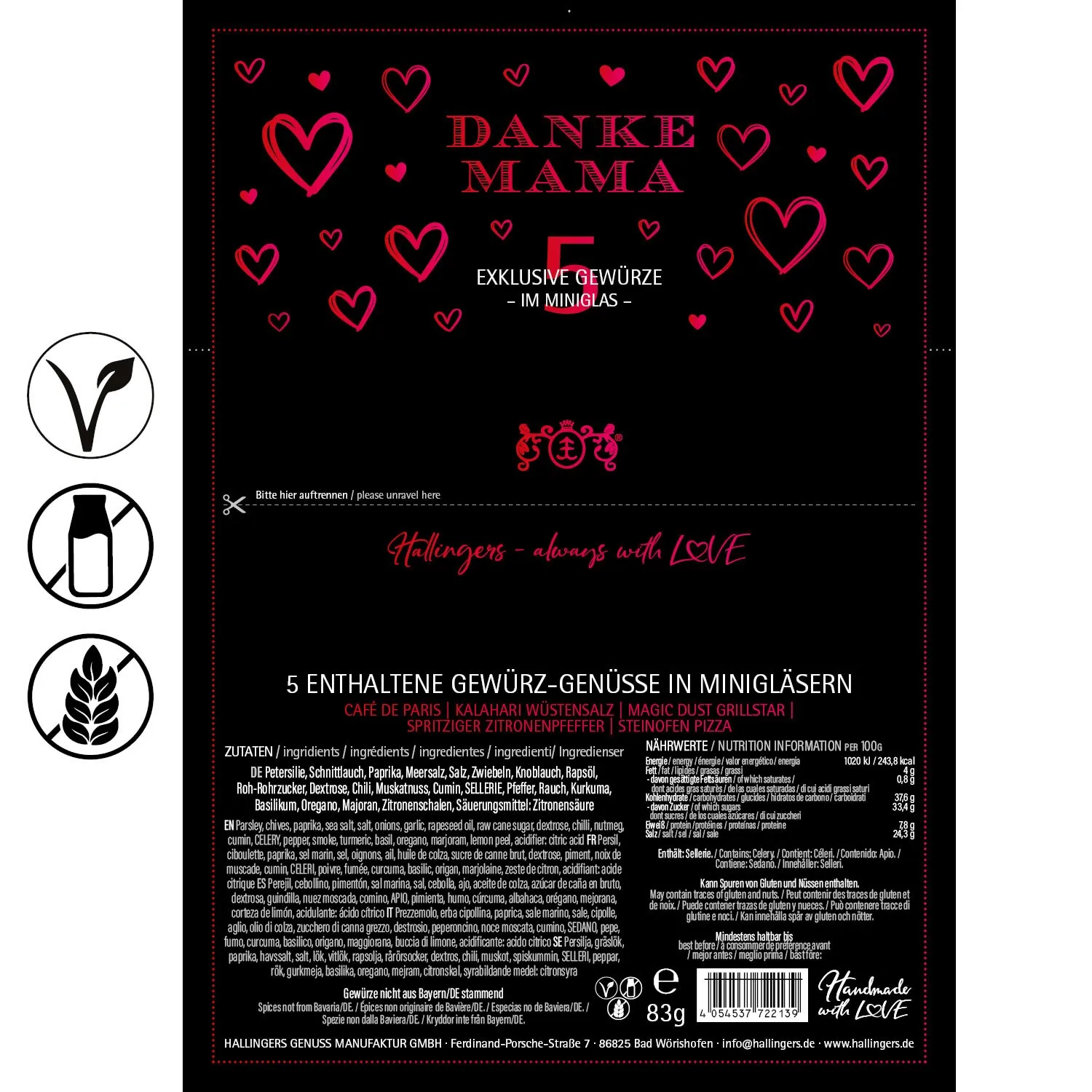 Danke Mama (5 Gewürze im Glas)