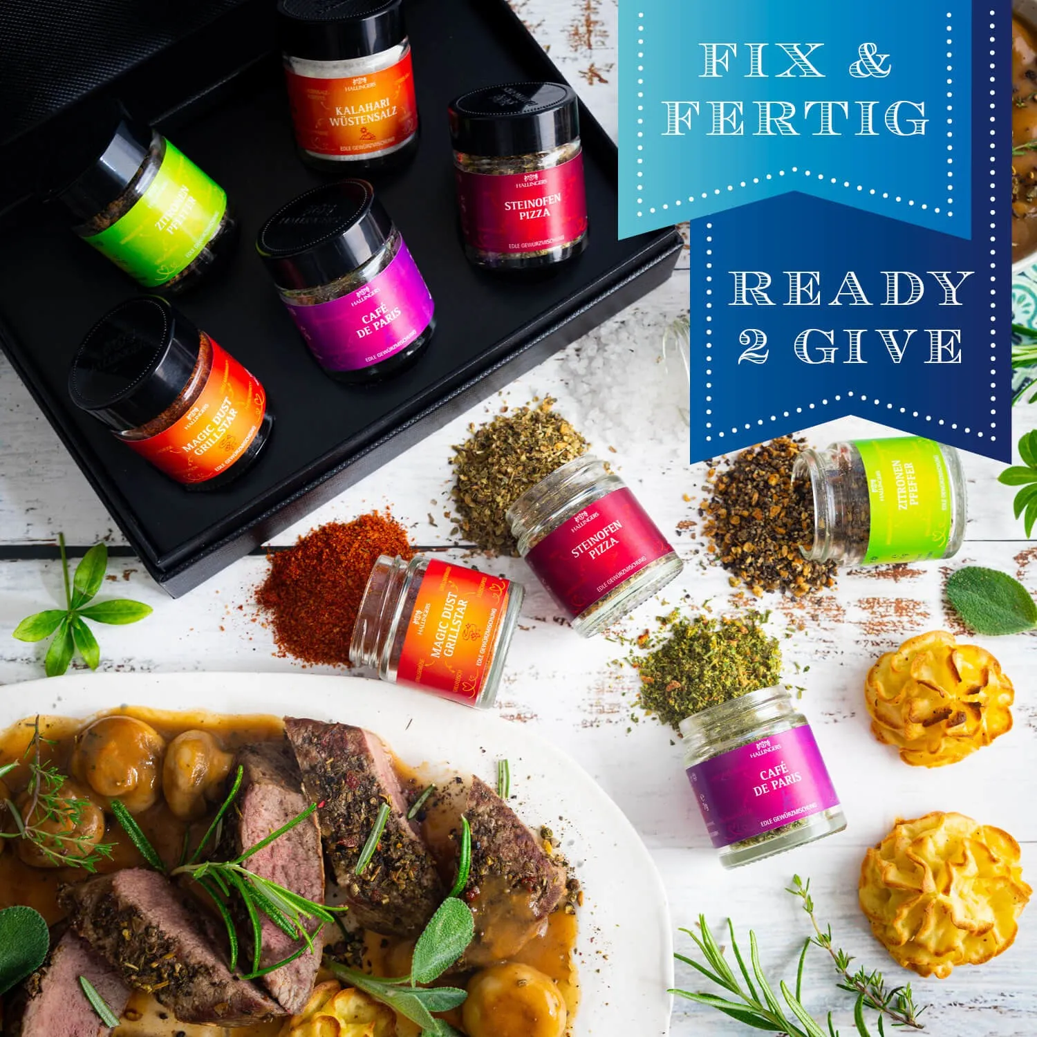 Die Verpackungsdesigns von Hallingers sind international ausgezeichnet (u.a. Red Dot Design Award, German Design Award Special Mention).