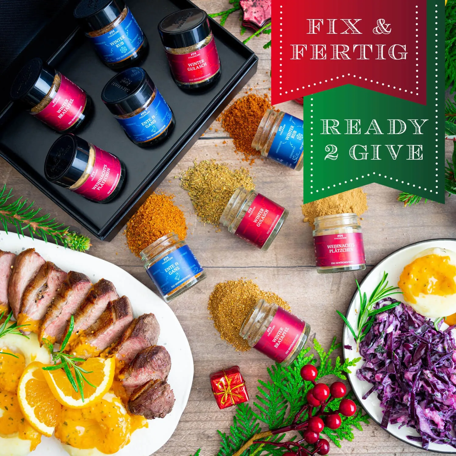 Die Verpackungsdesigns von Hallingers sind international ausgezeichnet (u.a. Red Dot Design Award, German Design Award Special Mention).