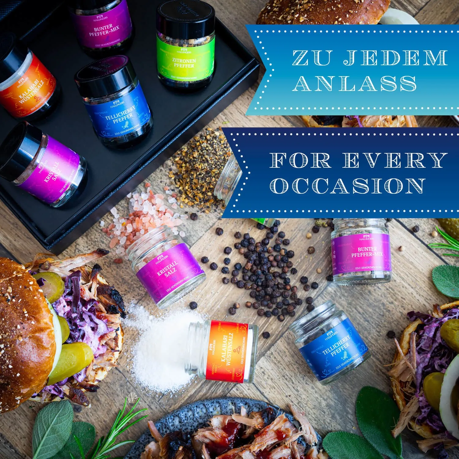 Die Verpackungsdesigns von Hallingers sind international ausgezeichnet (u.a. Red Dot Design Award, German Design Award Special Mention).