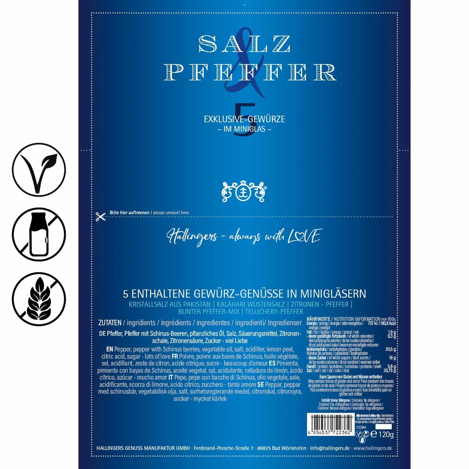 Salz & Pfeffer (5 Salze & Pfeffer im Glas)
