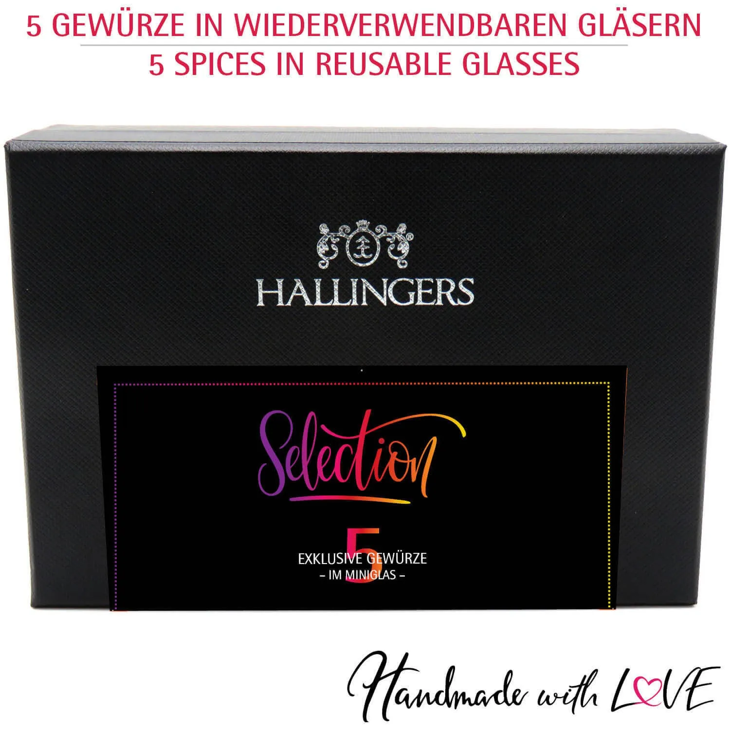 Selection (5 Gewürze im Glas)