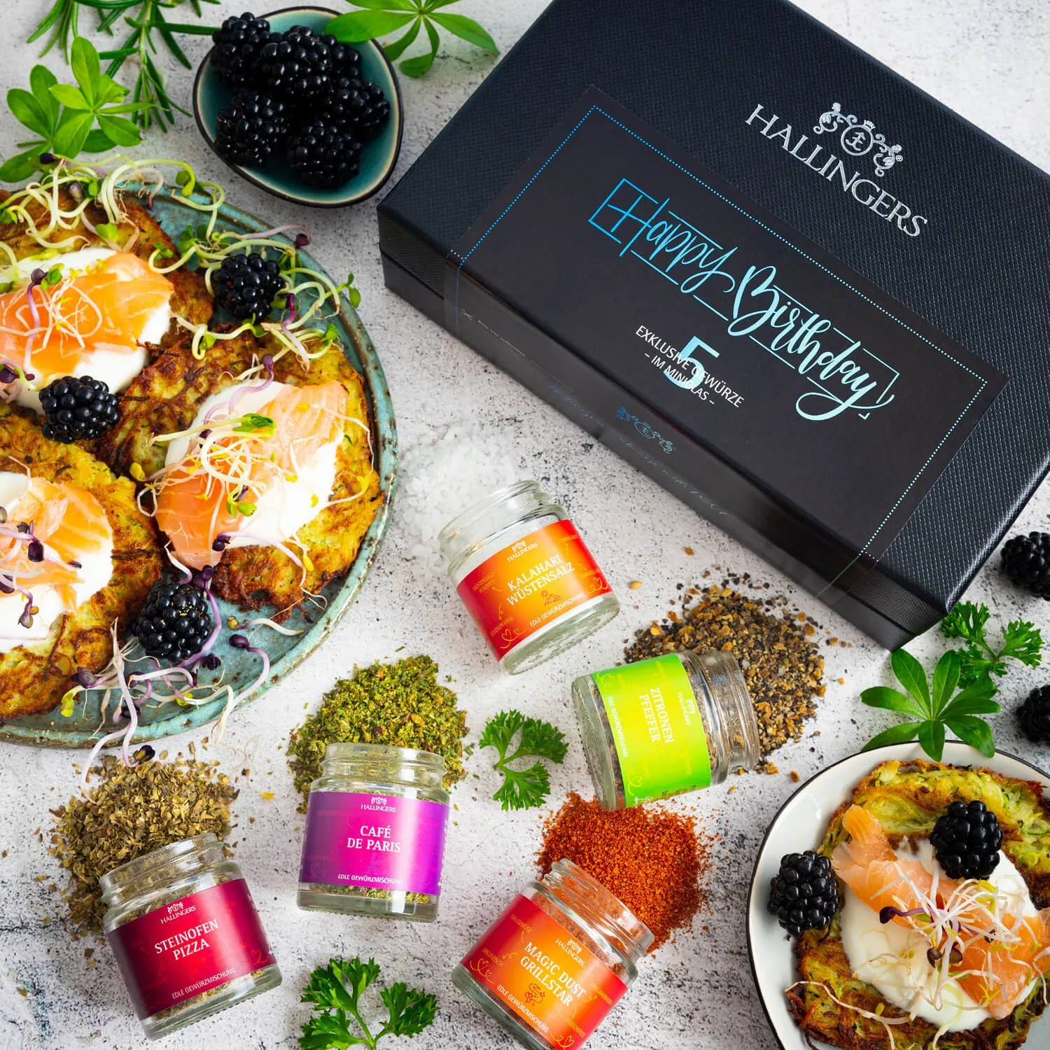 Bei Hallingers entdecken Sie: naturnahe Gourmetgewürze, exotische Premiumgewürze, feinste Kräuter, handgemachte Gewürzmischungen und Spezialgewürze
