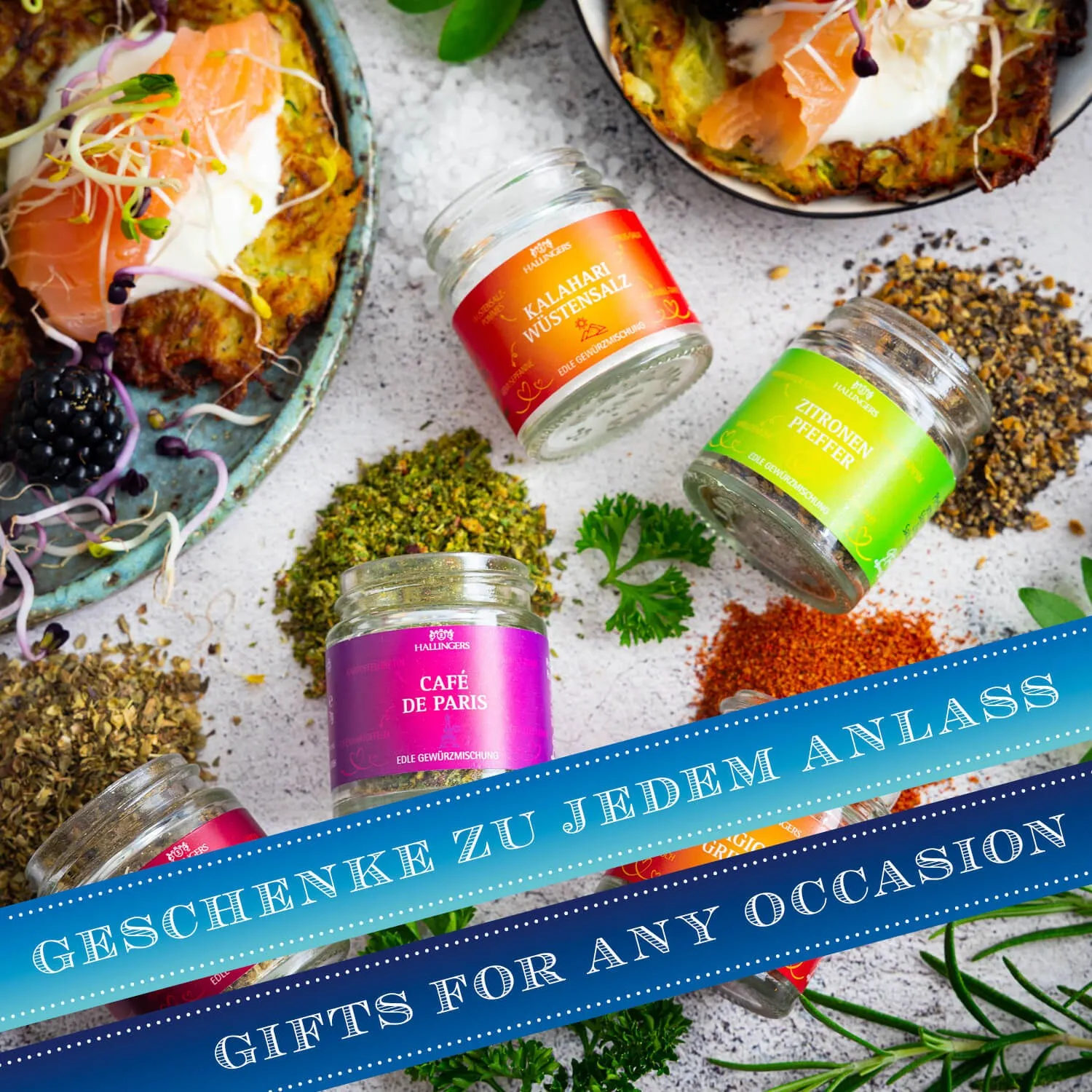 Ein super Probier-Set für alle Genießer, Gourmets und Kochfans oder die, die es werden wollen. Für mehr Spaß beim Grillen, Kochen und in der Küche!