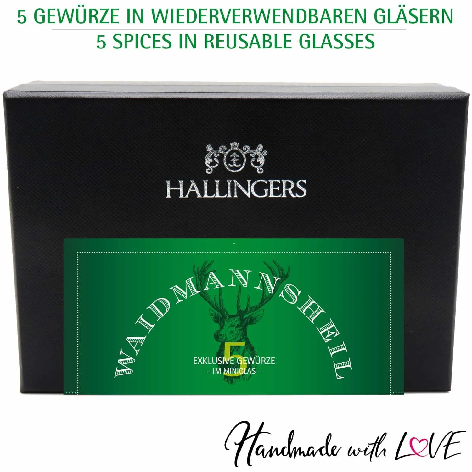 Waidmannsheil (5 Wild-Gewürze im Glas)