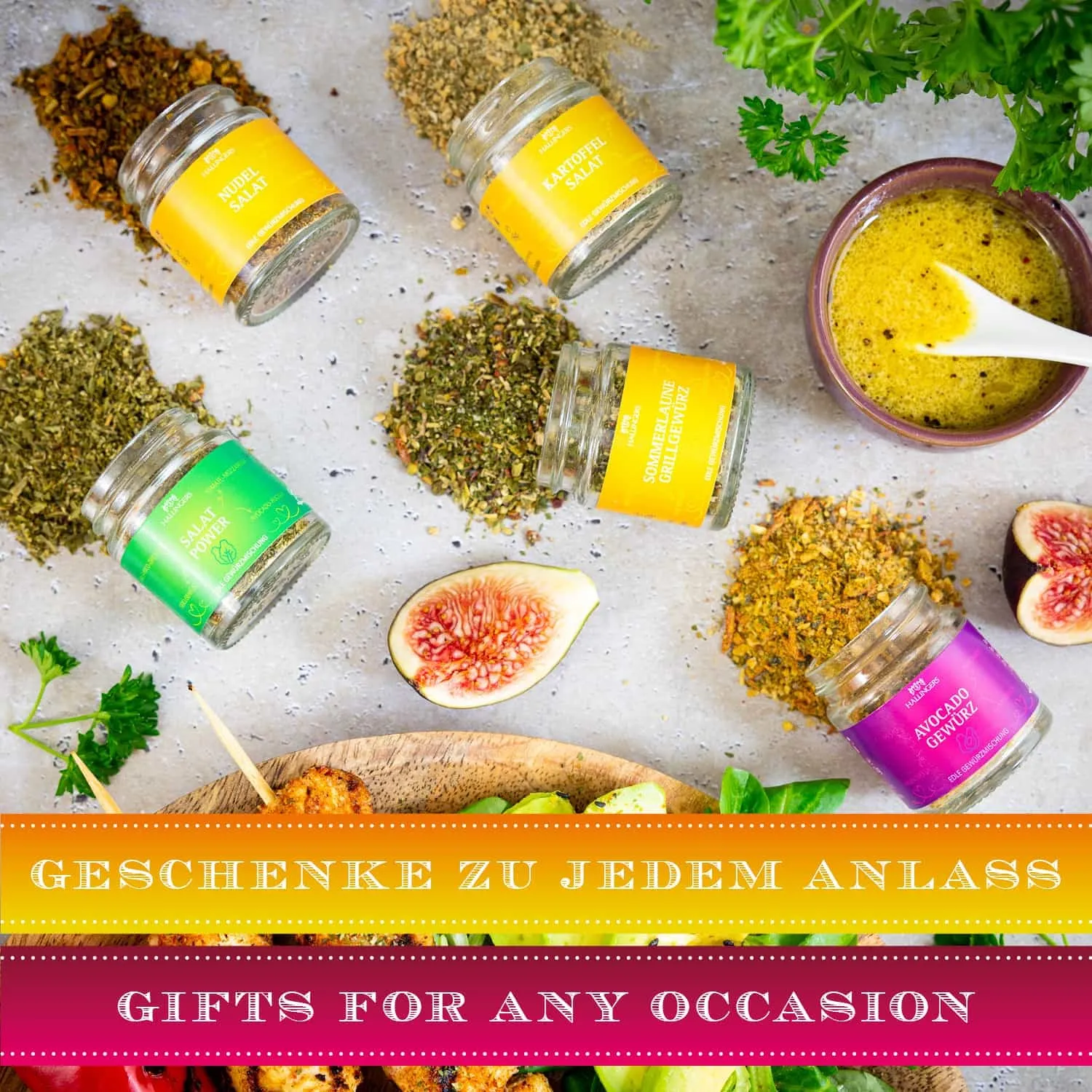 Ein super Probier-Set für alle Genießer, Gourmets und Kochfans oder die, die es werden wollen. Für mehr Spaß beim Grillen, Kochen und in der Küche!