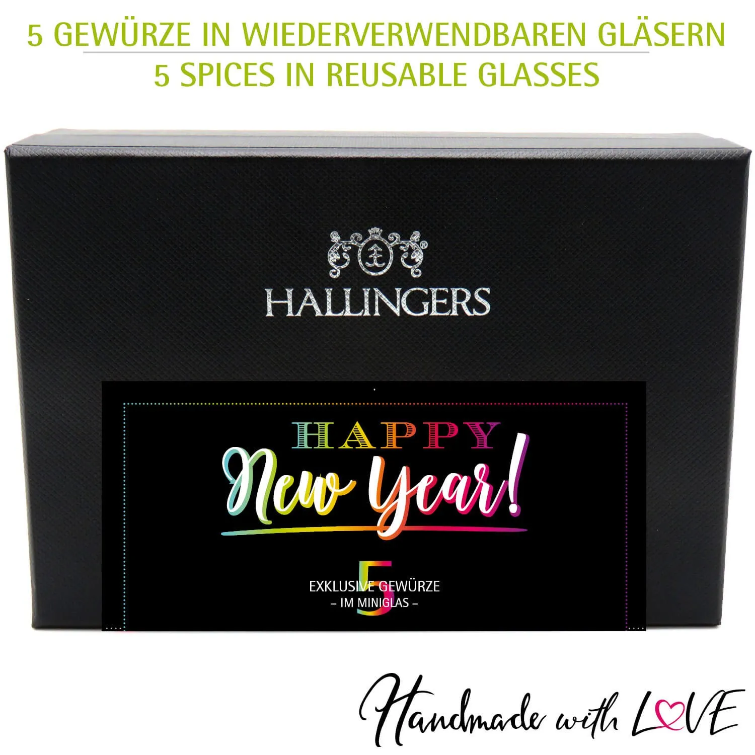 Happy New Year Color (5 Gewürze im Glas)