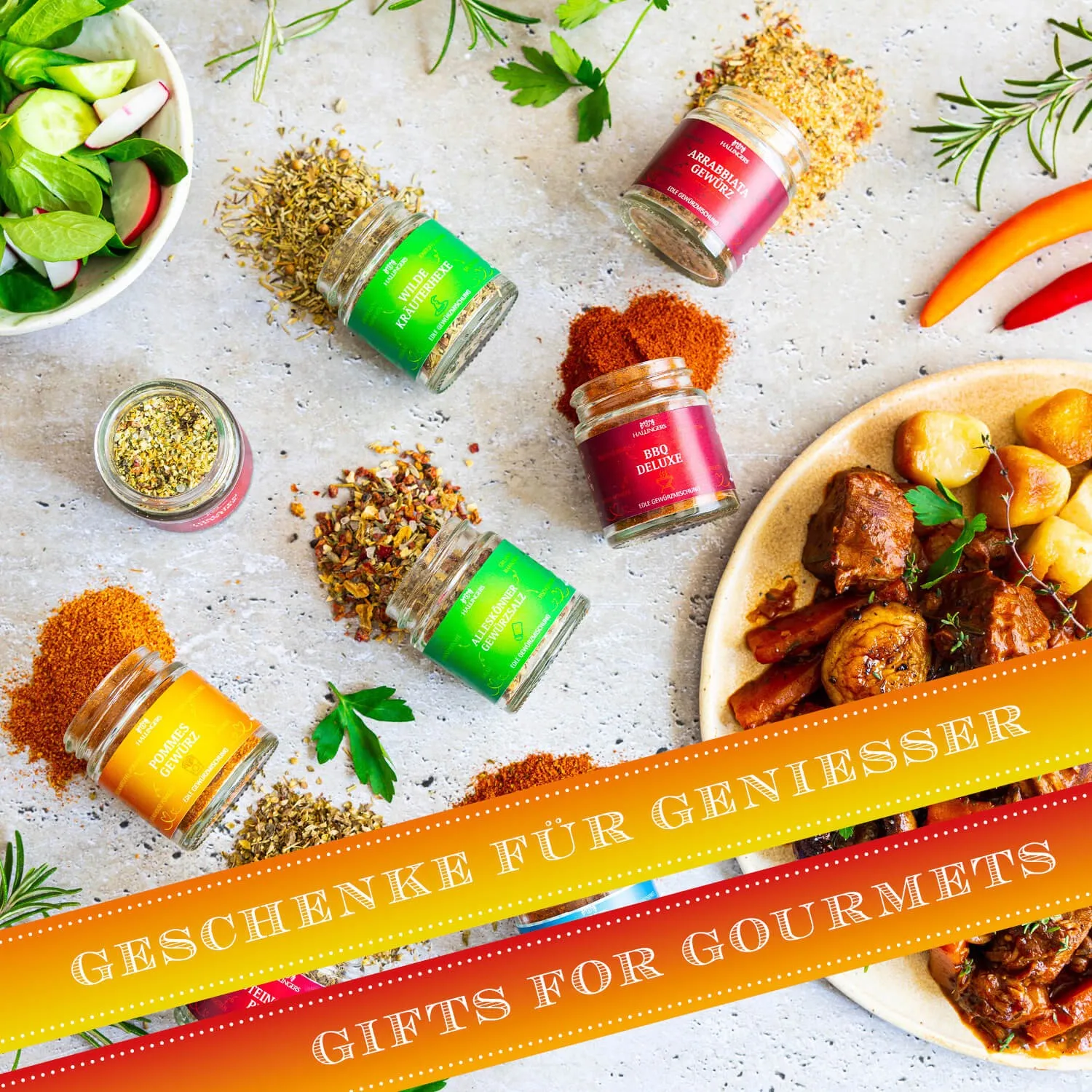 Ein super Probier-Set für alle Kochfans oder die, die es werden wollen.