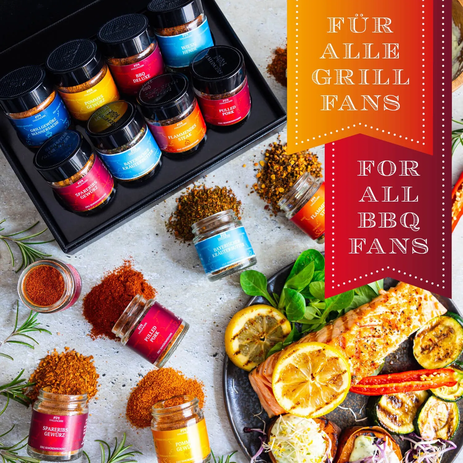 Die Verpackungsdesigns von Hallingers sind international ausgezeichnet (u.a. Red Dot Design Award, German Design Award Special Mention)