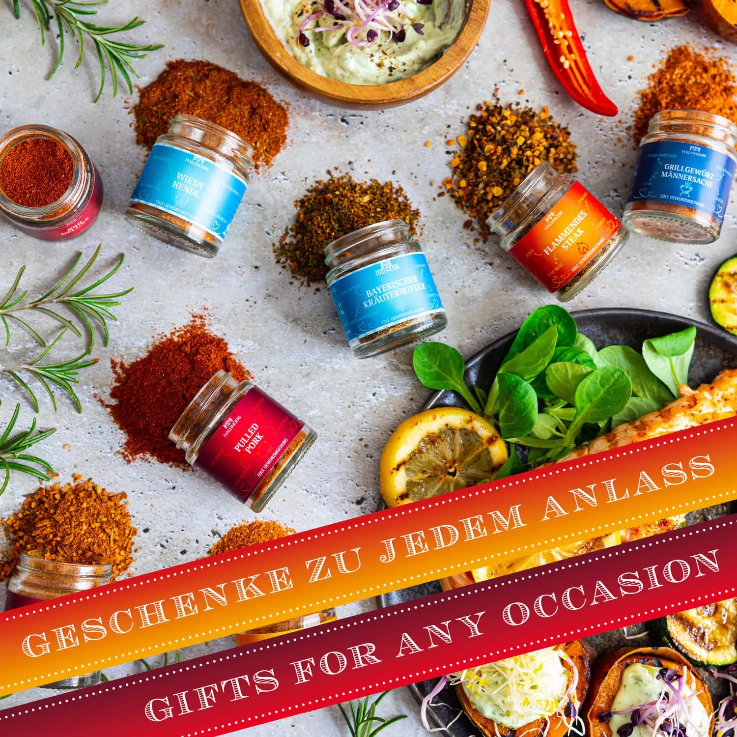 Ein super Probier-Set für alle Grillfans oder die, die es werden wollen.