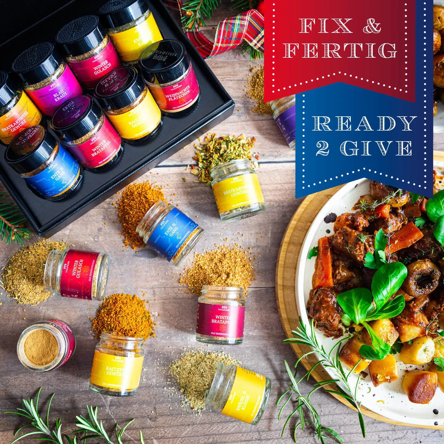 Die Verpackungsdesigns von Hallingers sind international ausgezeichnet (u.a. Red Dot Design Award, German Design Award Special Mention).