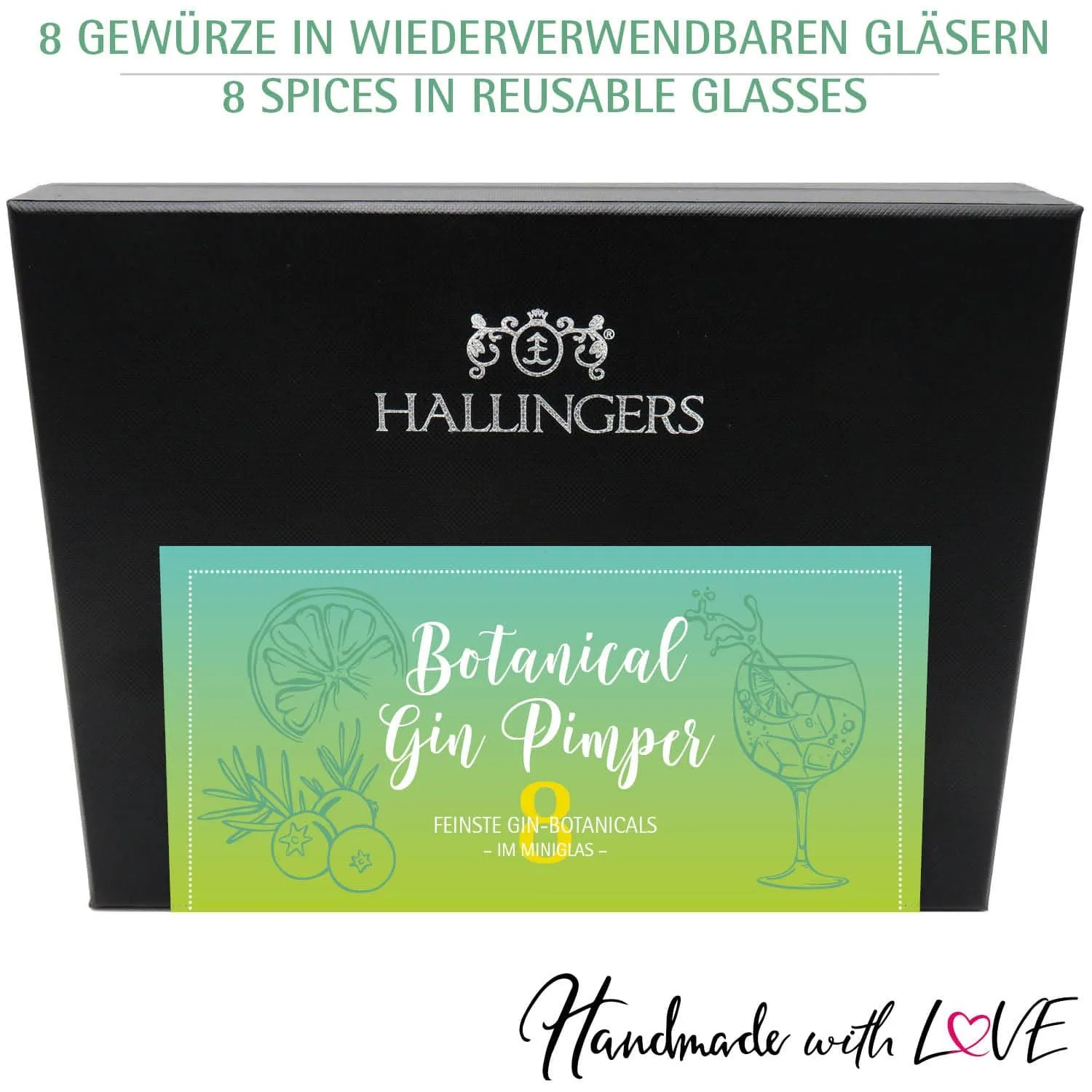 Botanical Gin Pimper (8 Botanicals im Glas)