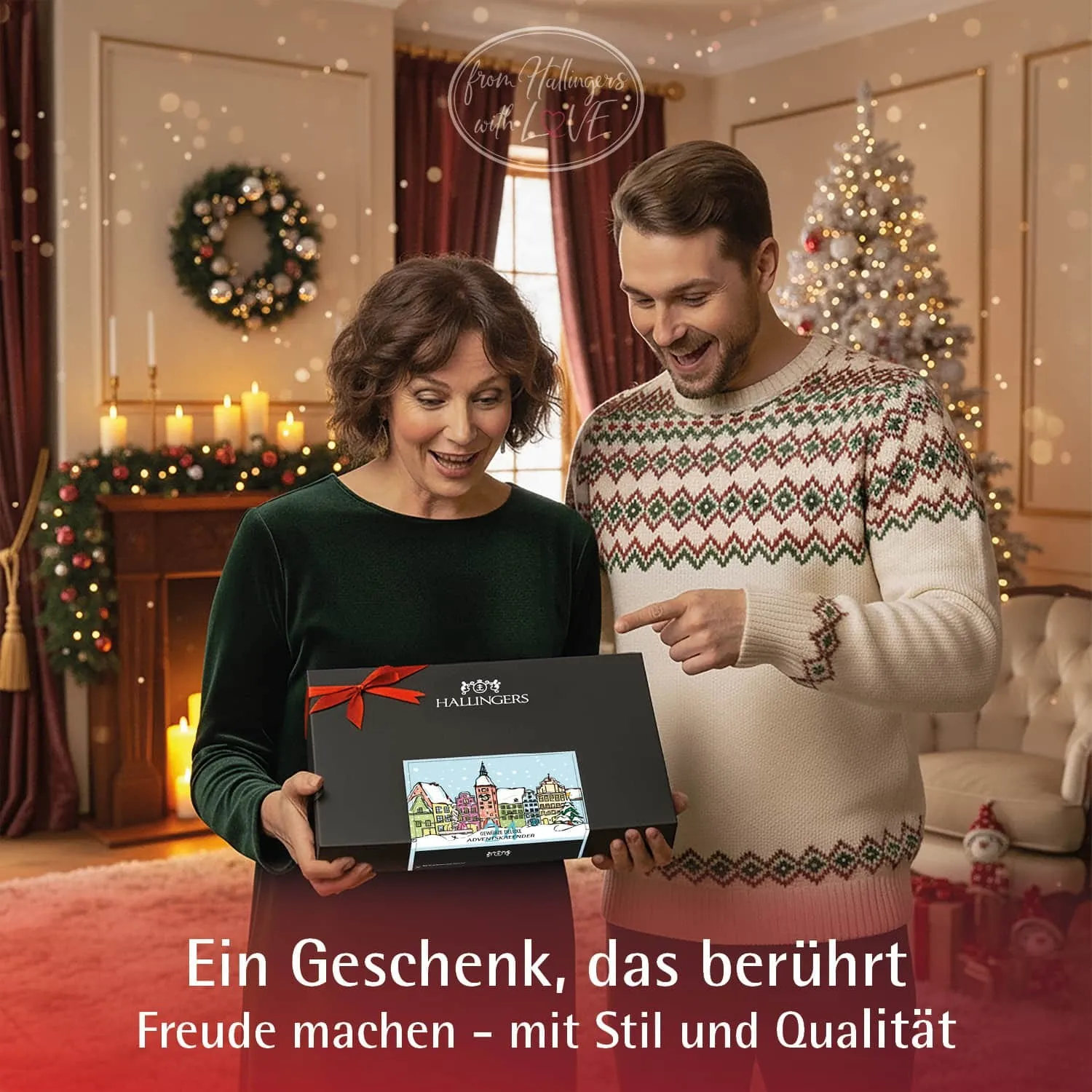 Nostalgische Altstadt (24 Winter-Gewürze im Glas)