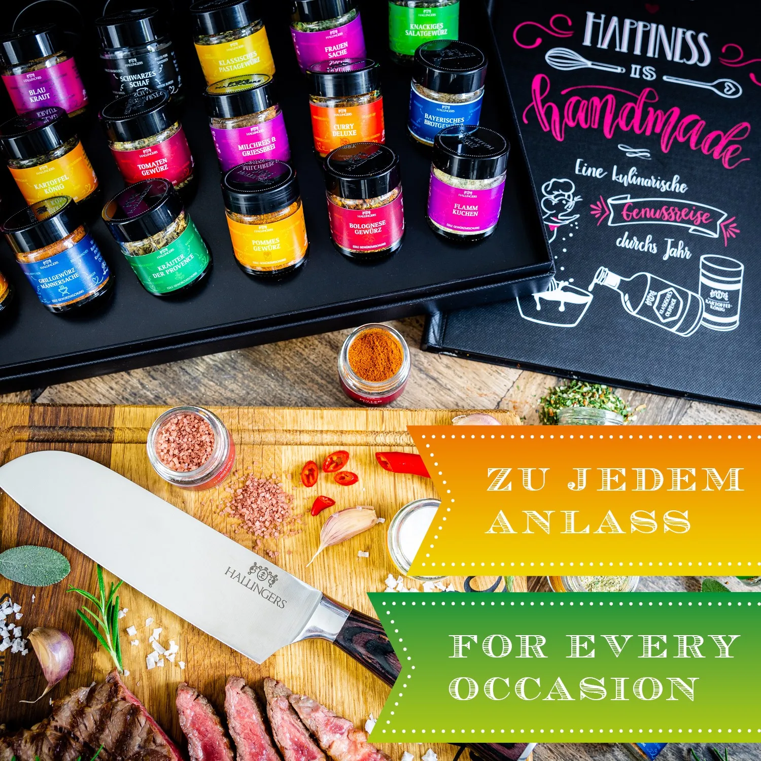 Die Verpackungsdesigns von Hallingers sind international ausgezeichnet (u.a. Red Dot Design Award, German Design Award Special Mention)