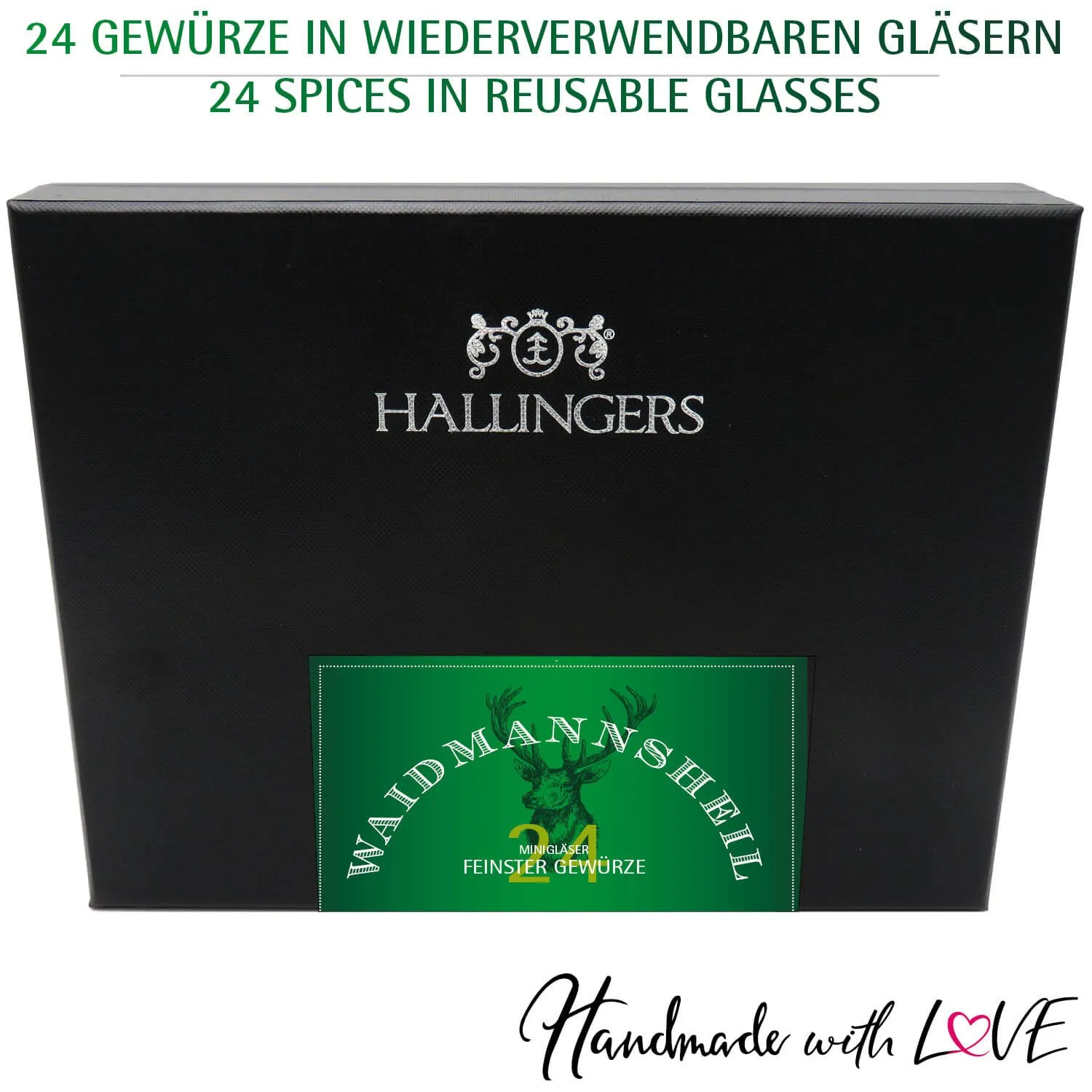 Waidmannsheil XXL (24 Gewürze im Glas)