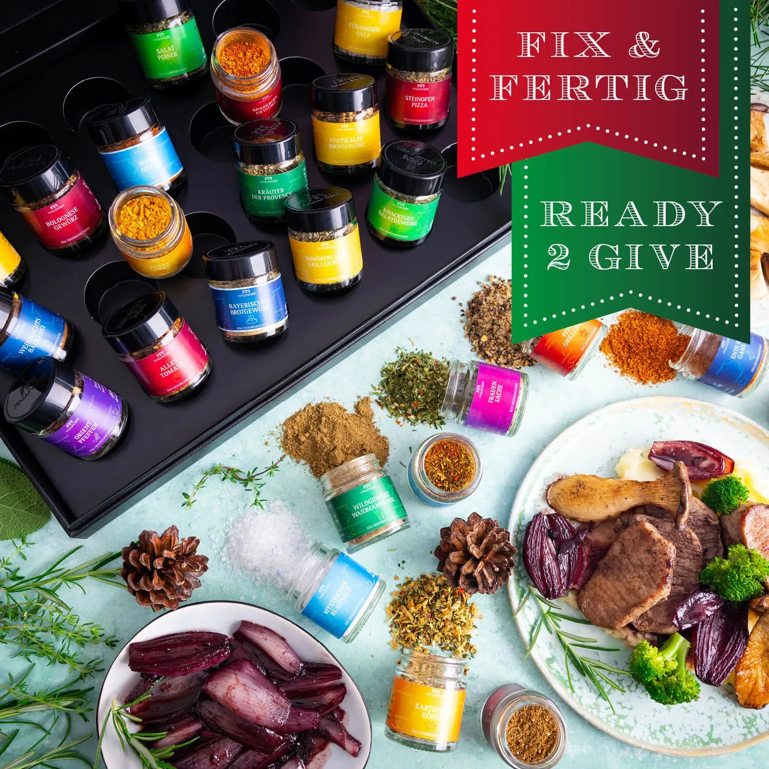 Die Verpackungsdesigns von Hallingers sind international ausgezeichnet (u.a. Red Dot Design Award, German Design Award Special Mention)