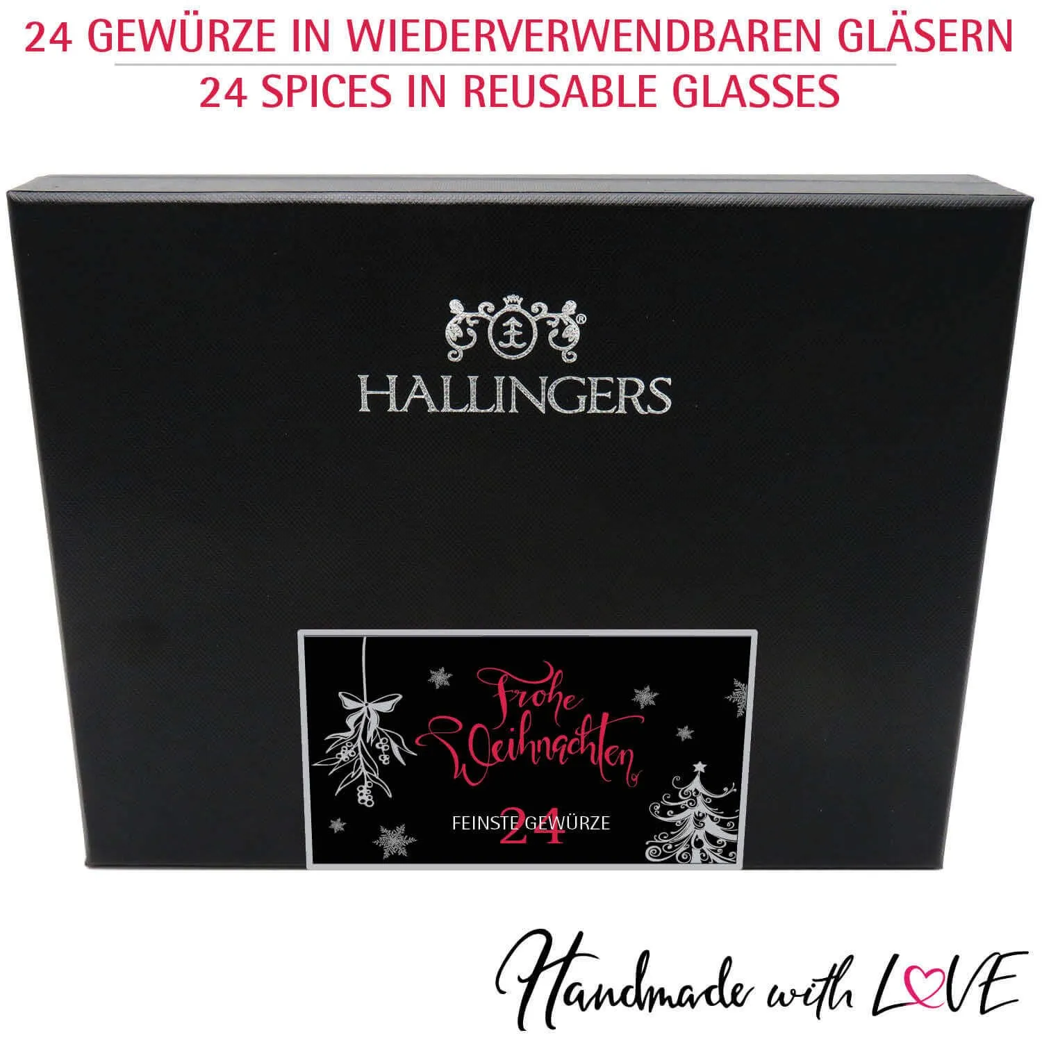 Frohe Weihnachten (24 Winter-Gewürze im Glas)