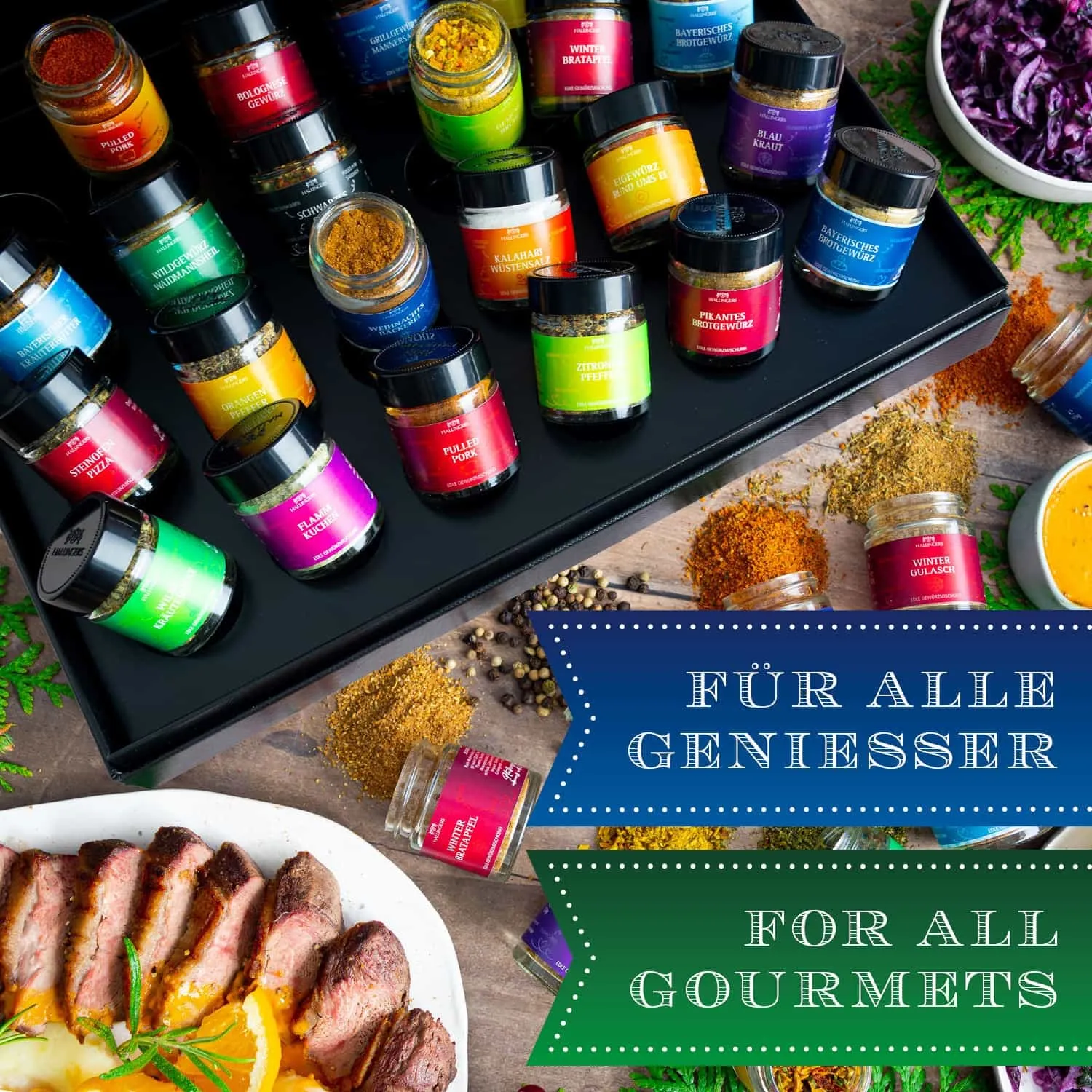 Die Verpackungsdesigns von Hallingers sind international ausgezeichnet (u.a. Red Dot Design Award, German Design Award Special Mention)