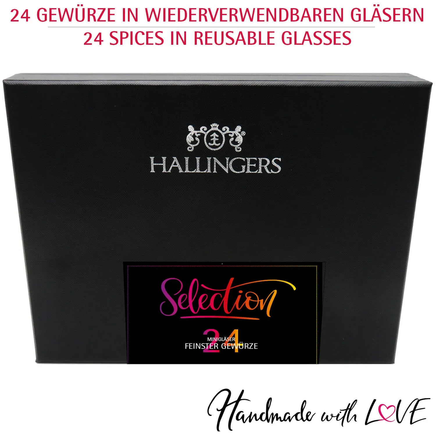 Selection (24 Gewürze im Glas)